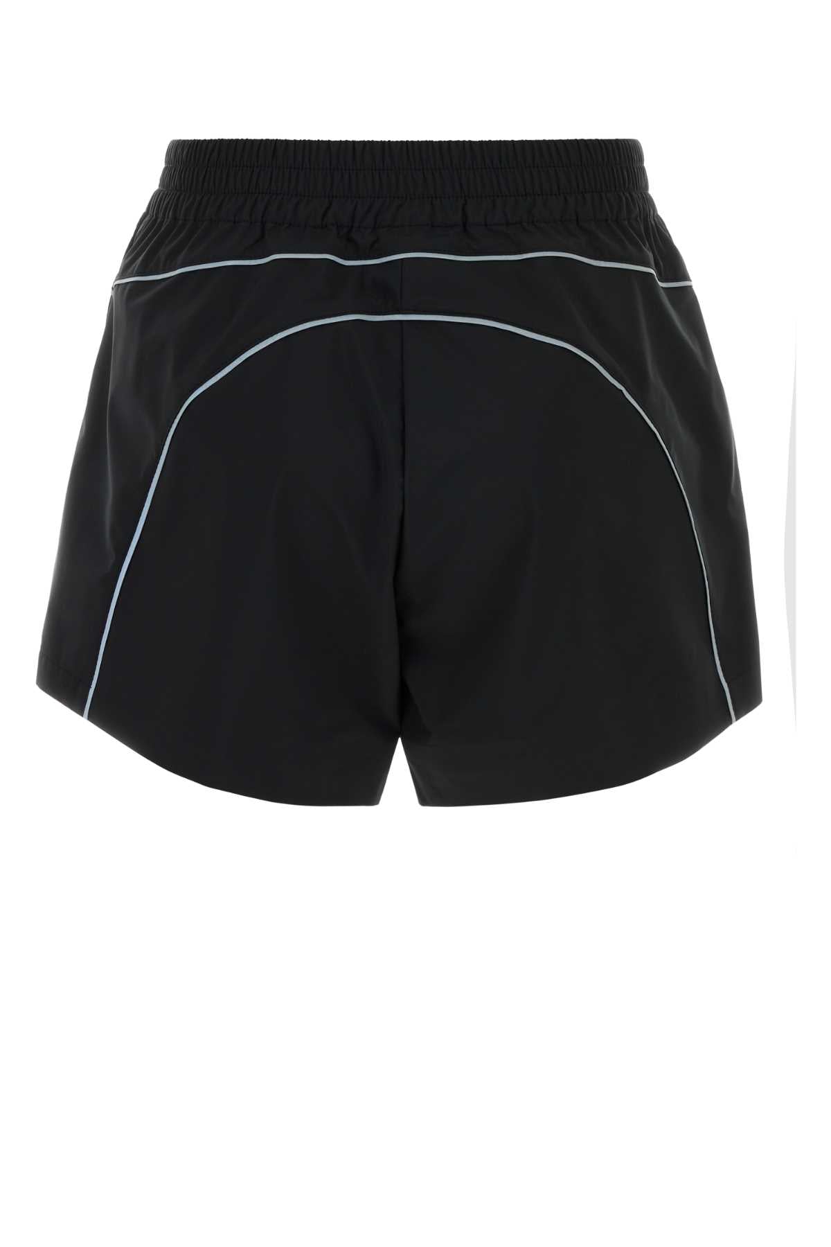 Balenciaga Women Black Polyester Shorts
