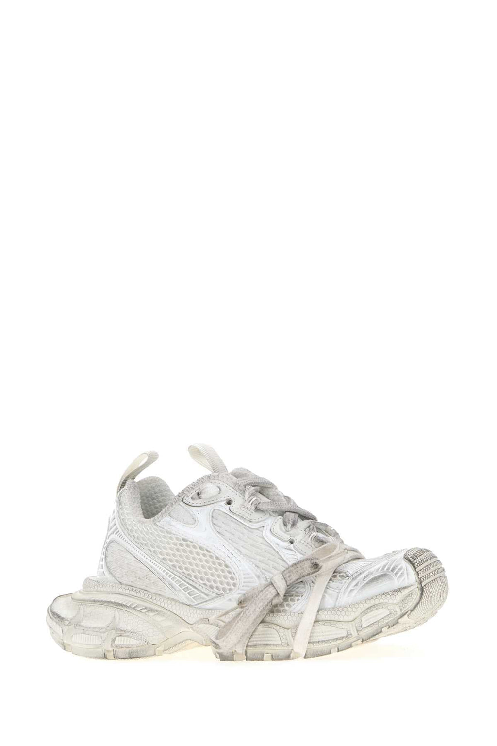 Balenciaga Women White Mesh And Rubber 3Xl Sneakers