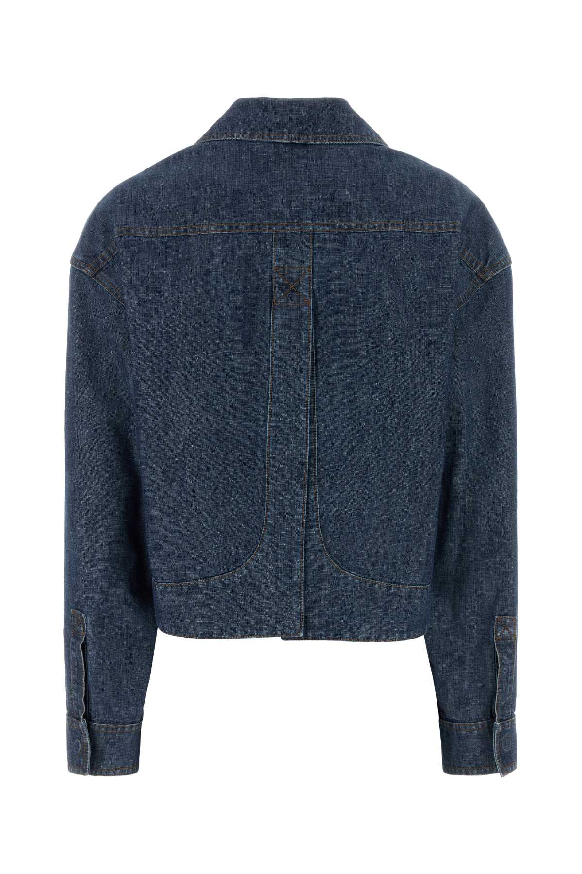 Fendi Women Denim Shirt