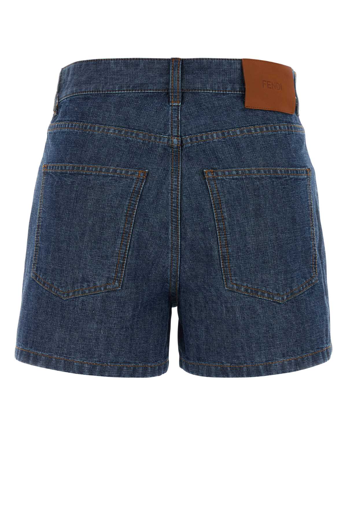 Fendi Women Denim Shorts