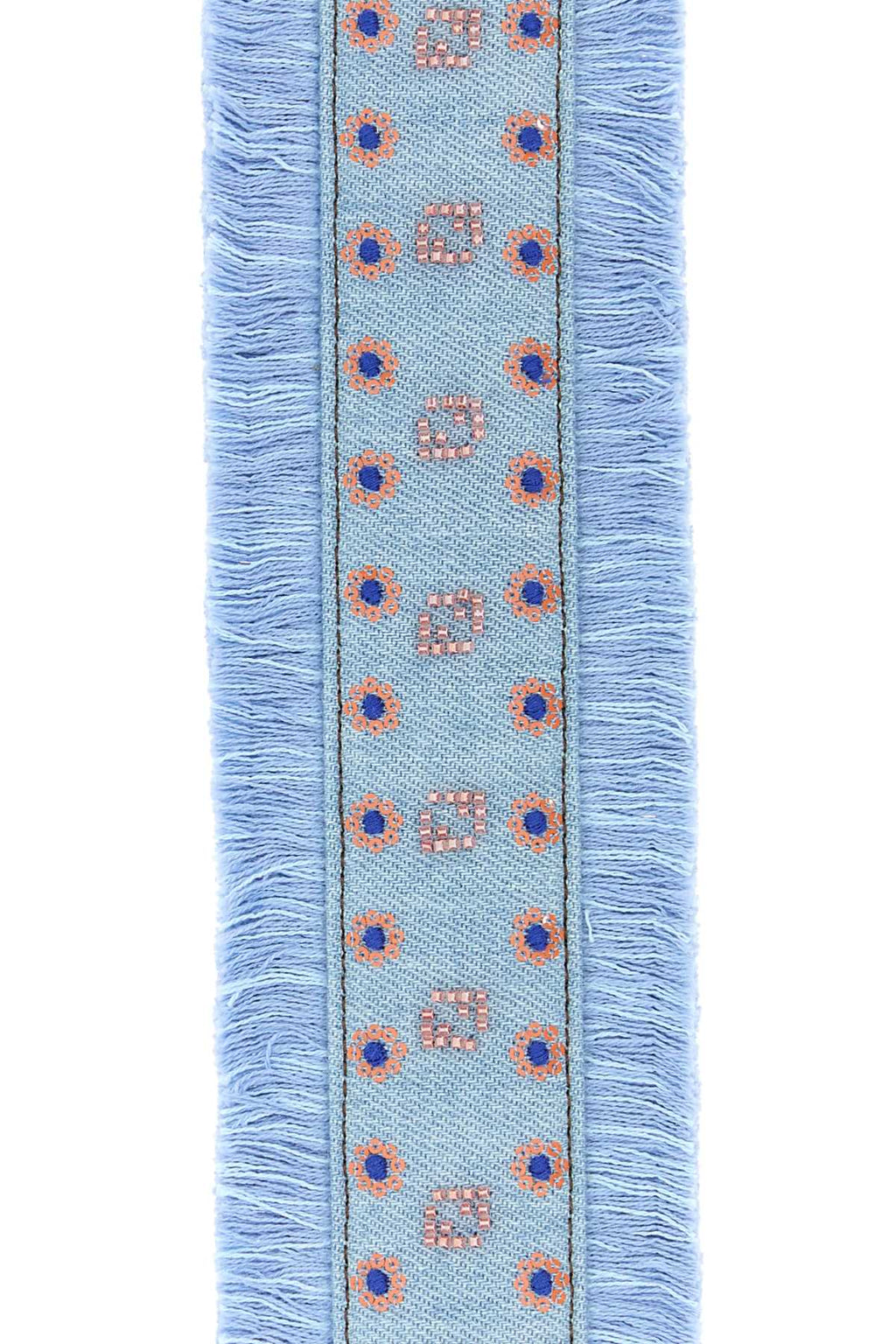 Fendi Women Light-Blue Denim You Shoulder Strap