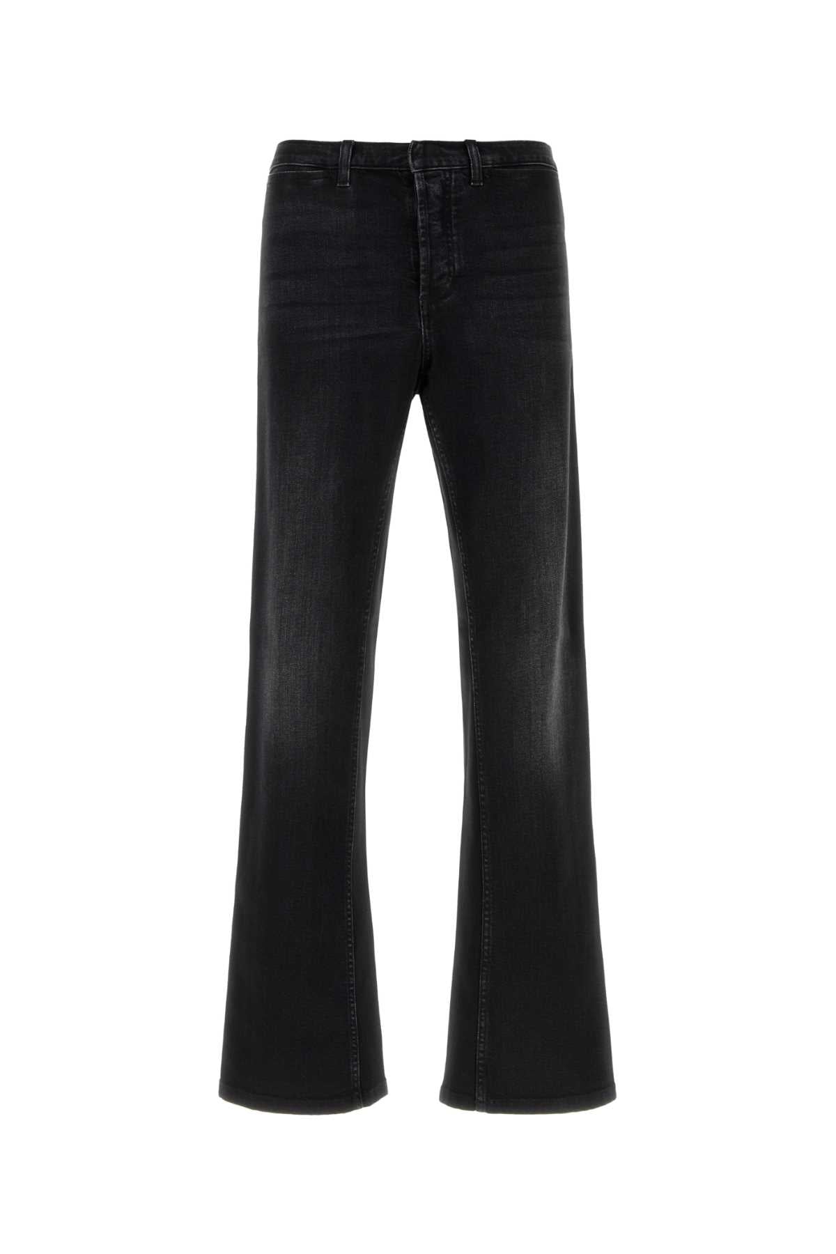 Gucci Men Black Stretch Denim Jeans