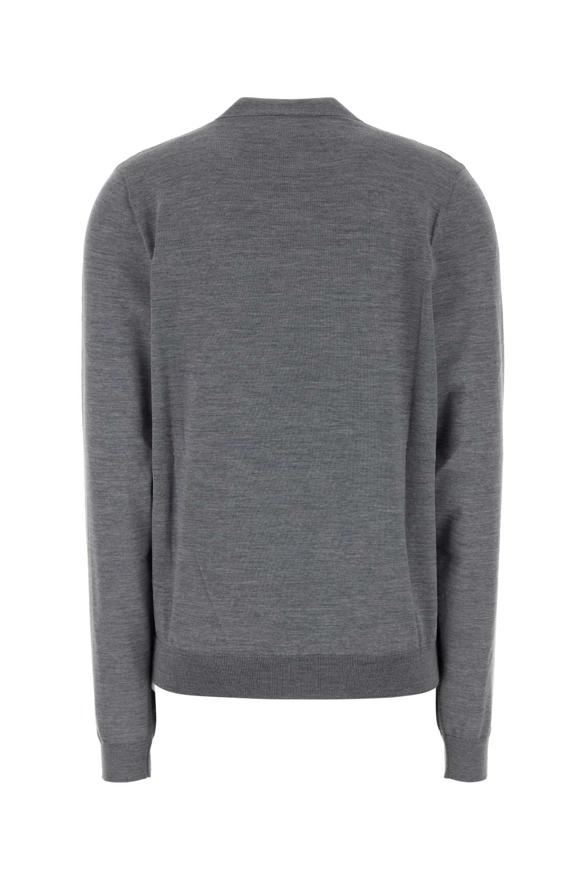 Gucci Women Grey Wool Cardigan
