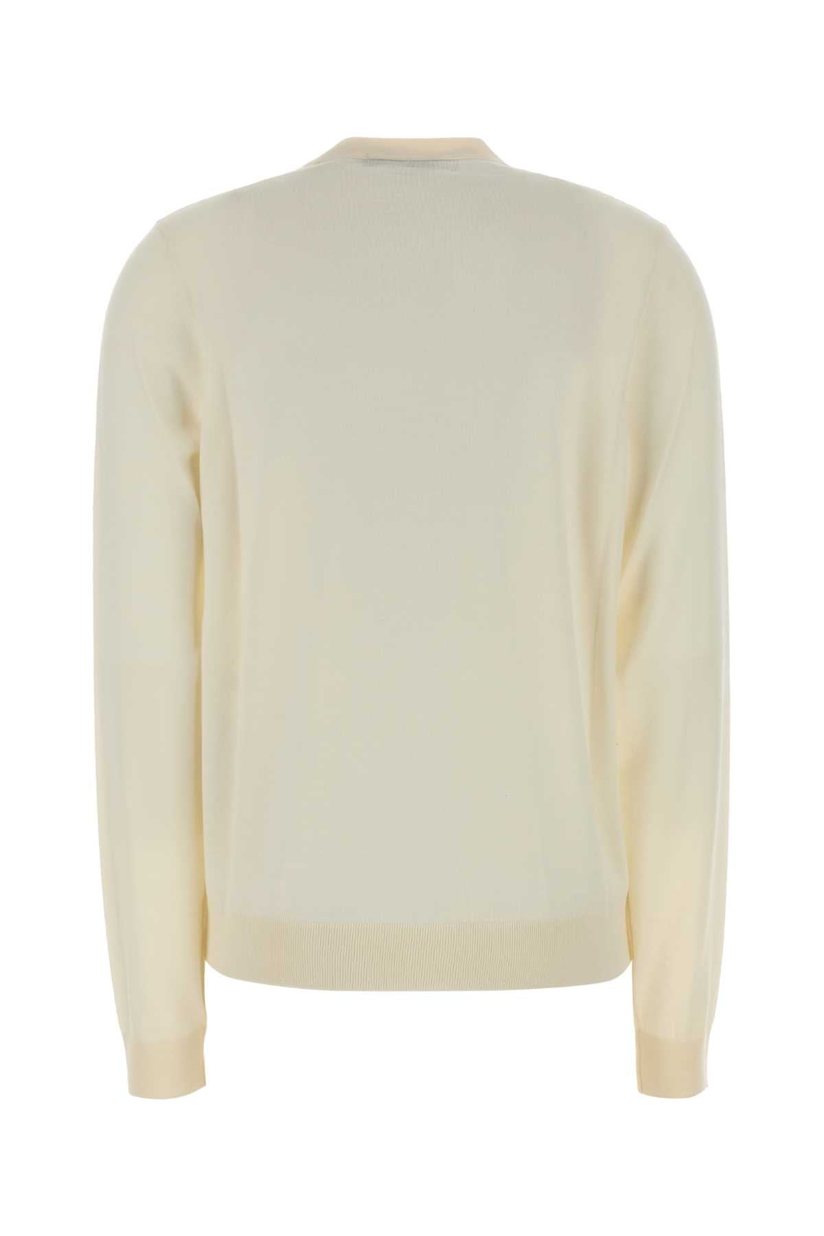 Gucci Women Ivory Wool Cardigan