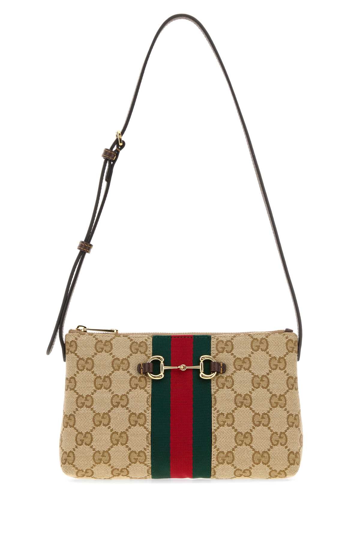 Gucci Women Gg Fabric Shoulder Bag