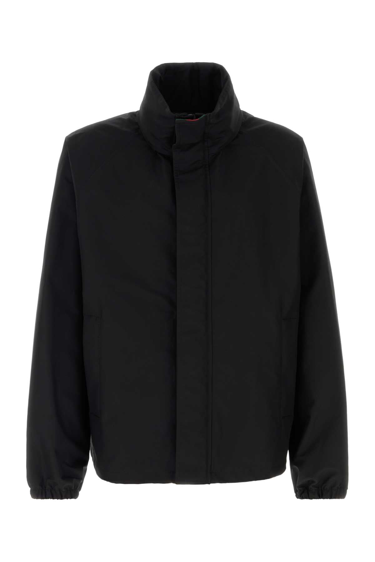 Gucci Men Black Cotton Jacket