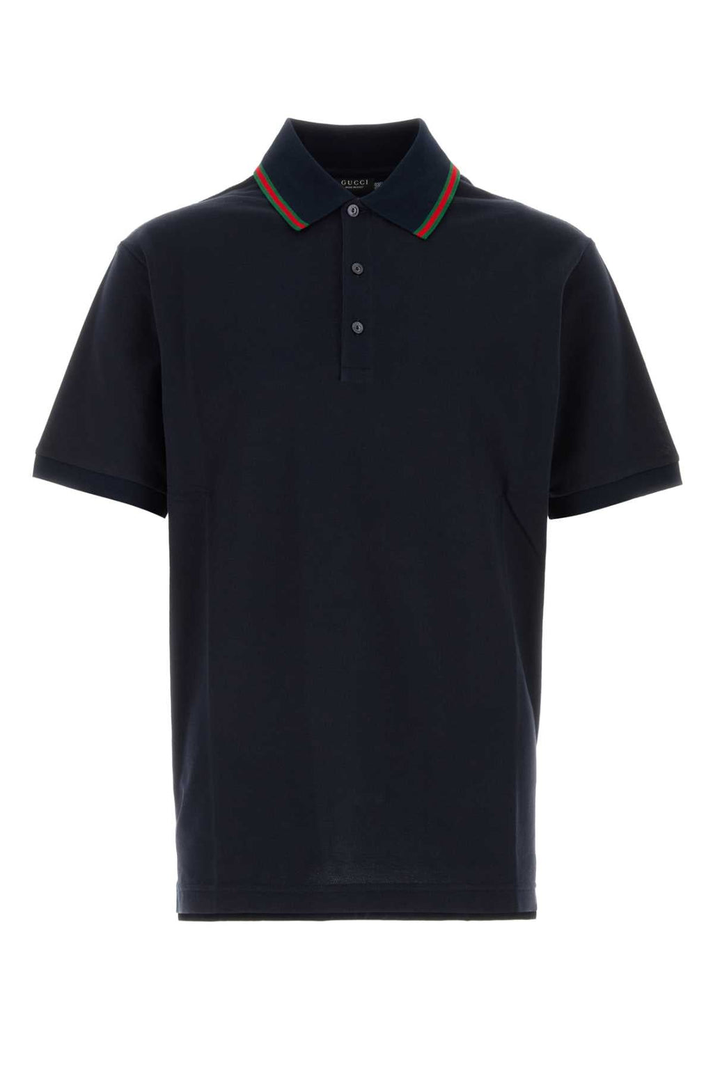Gucci Men Midnight Blue Piquet Polo Shirt