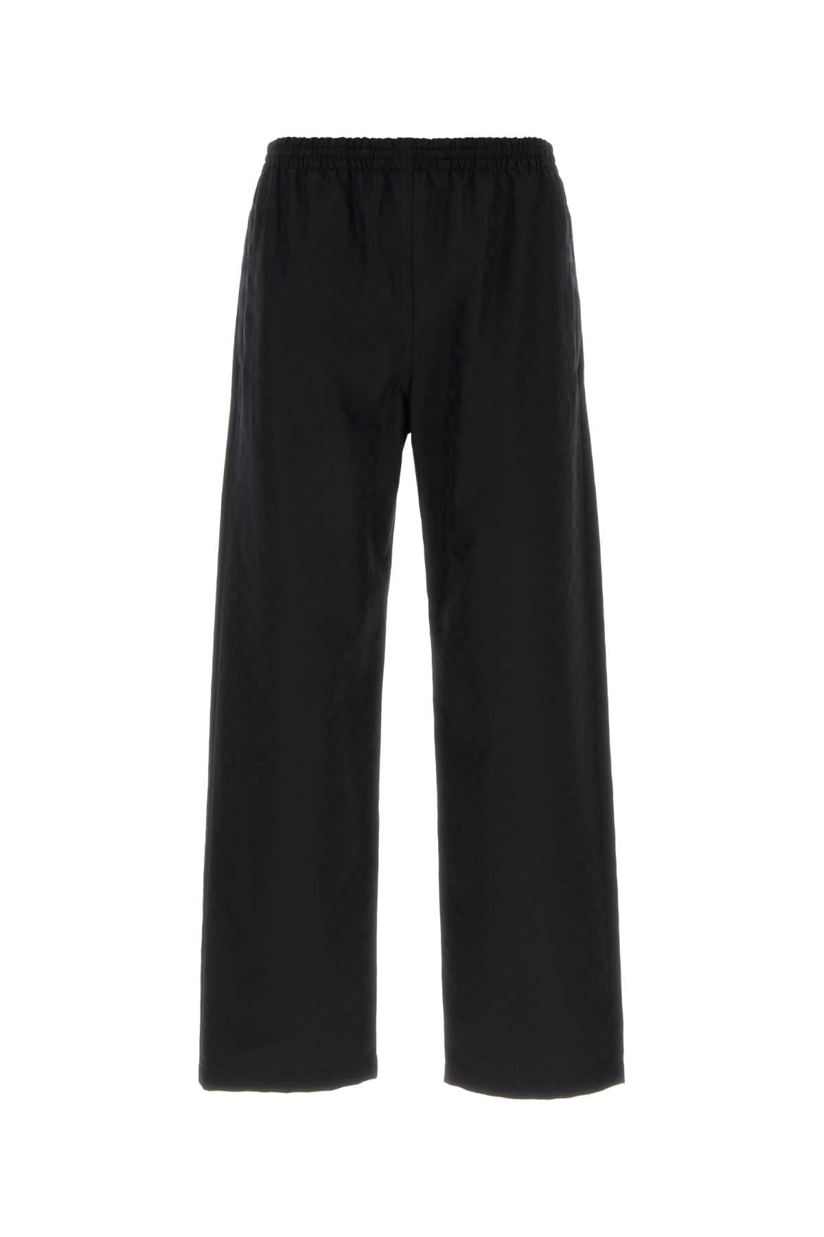 Gucci Men Black Gg Cotton Pant