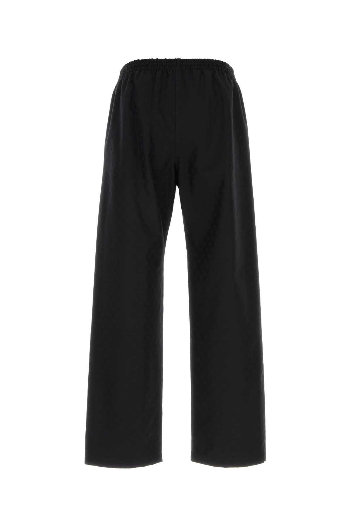 Gucci Men Black Gg Cotton Pant