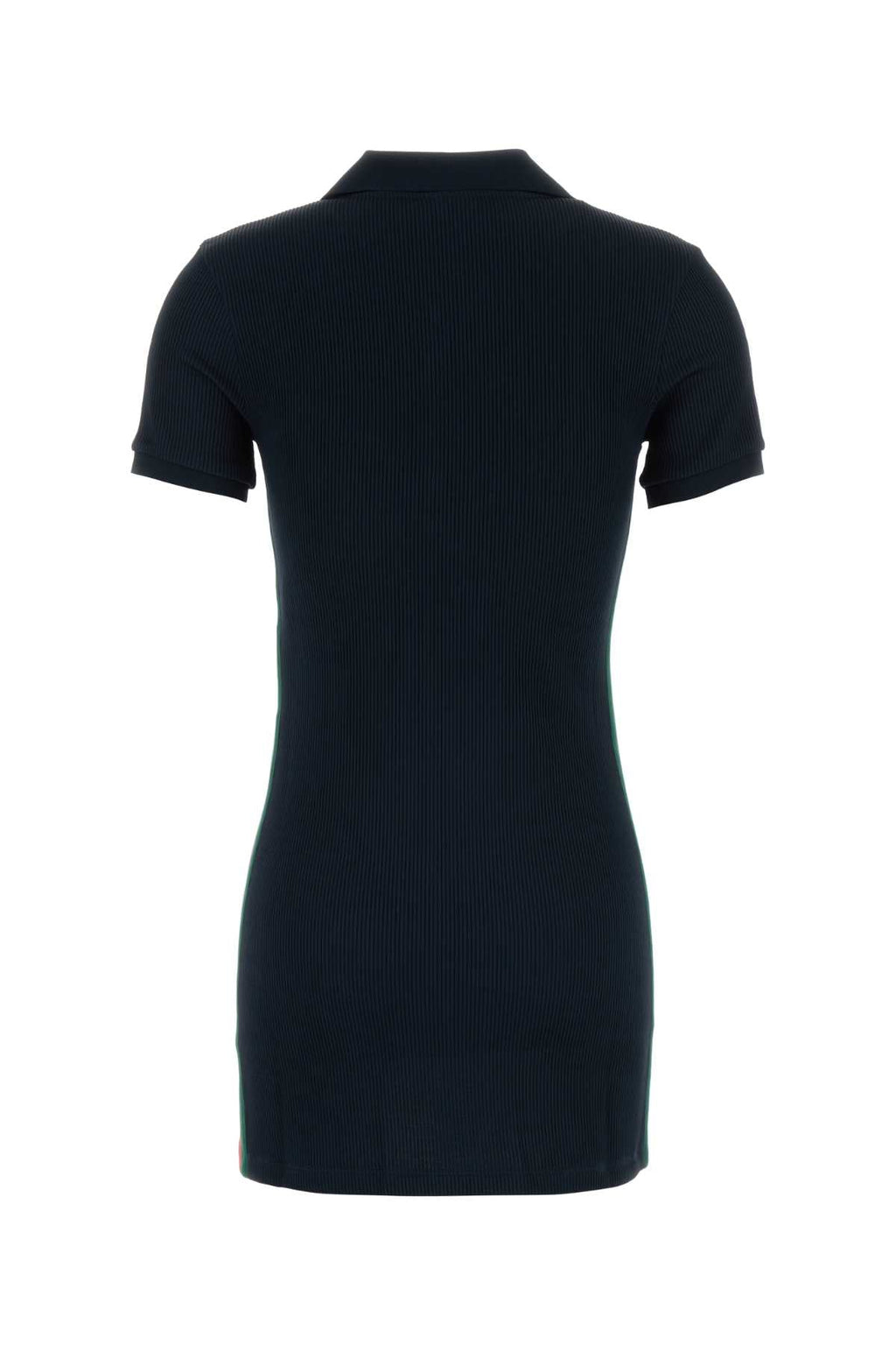 Gucci Women Navy Blue Jersey Polo Dress