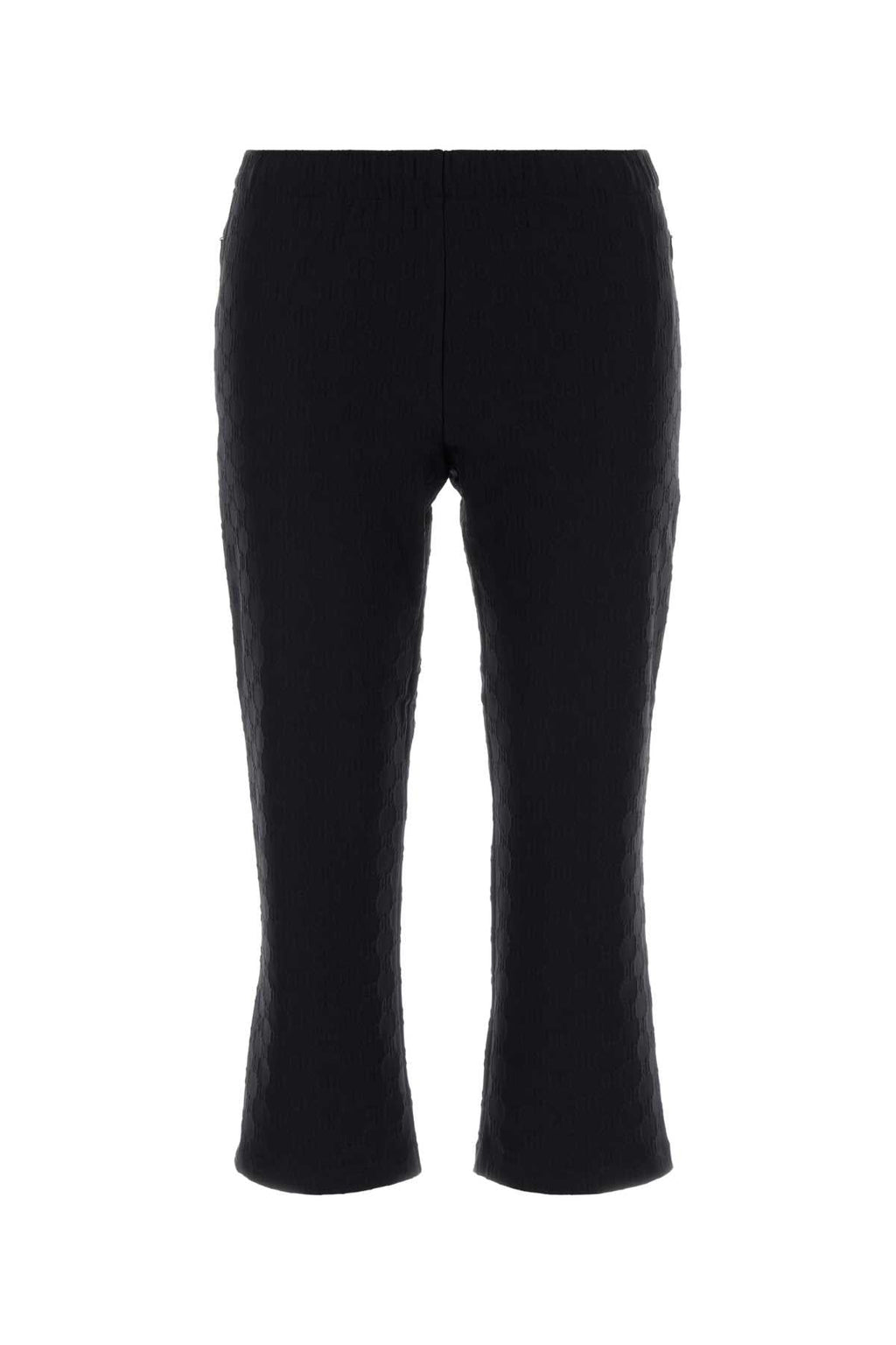 Gucci Women Black Jersey Capri Pant