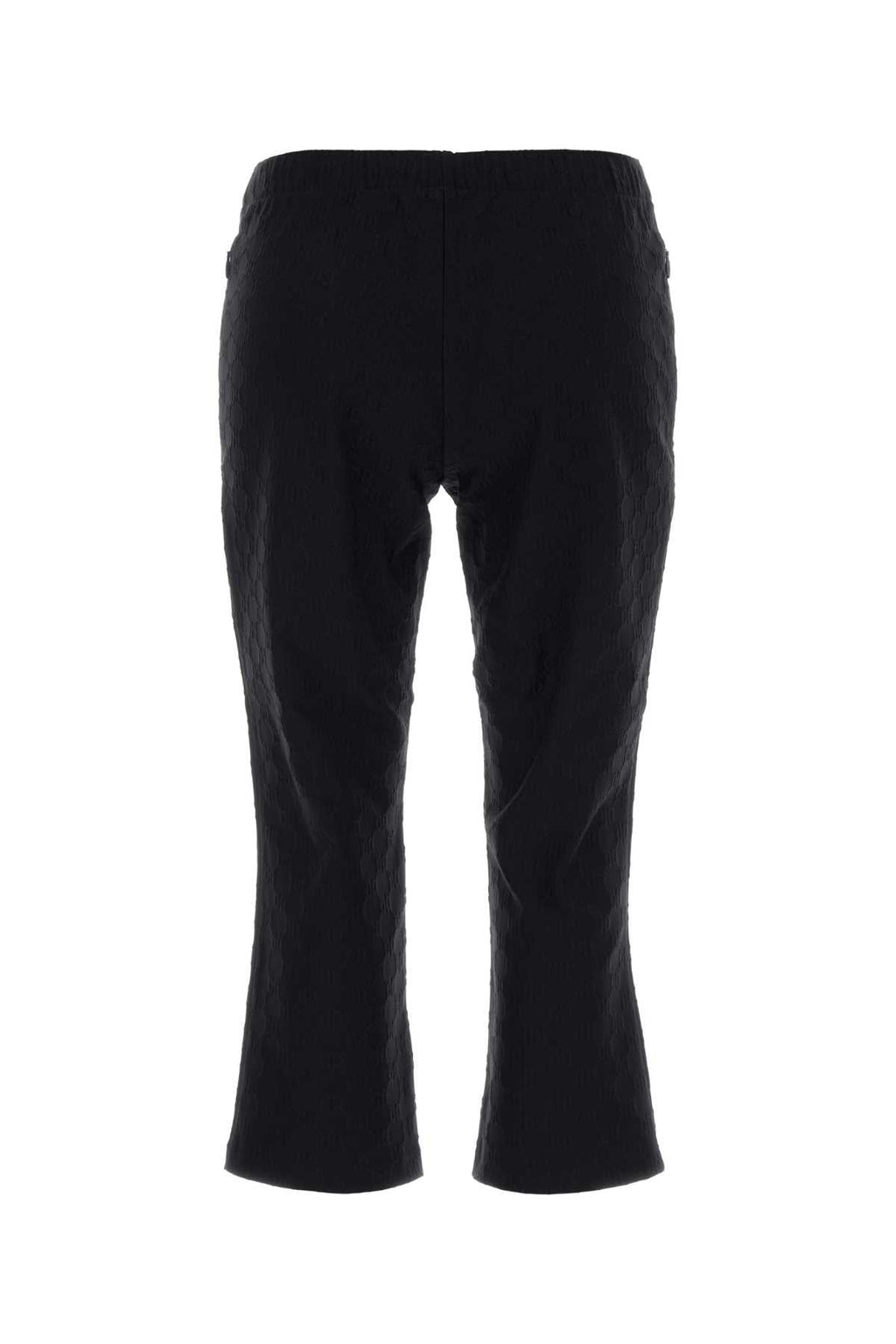 Gucci Women Black Jersey Capri Pant