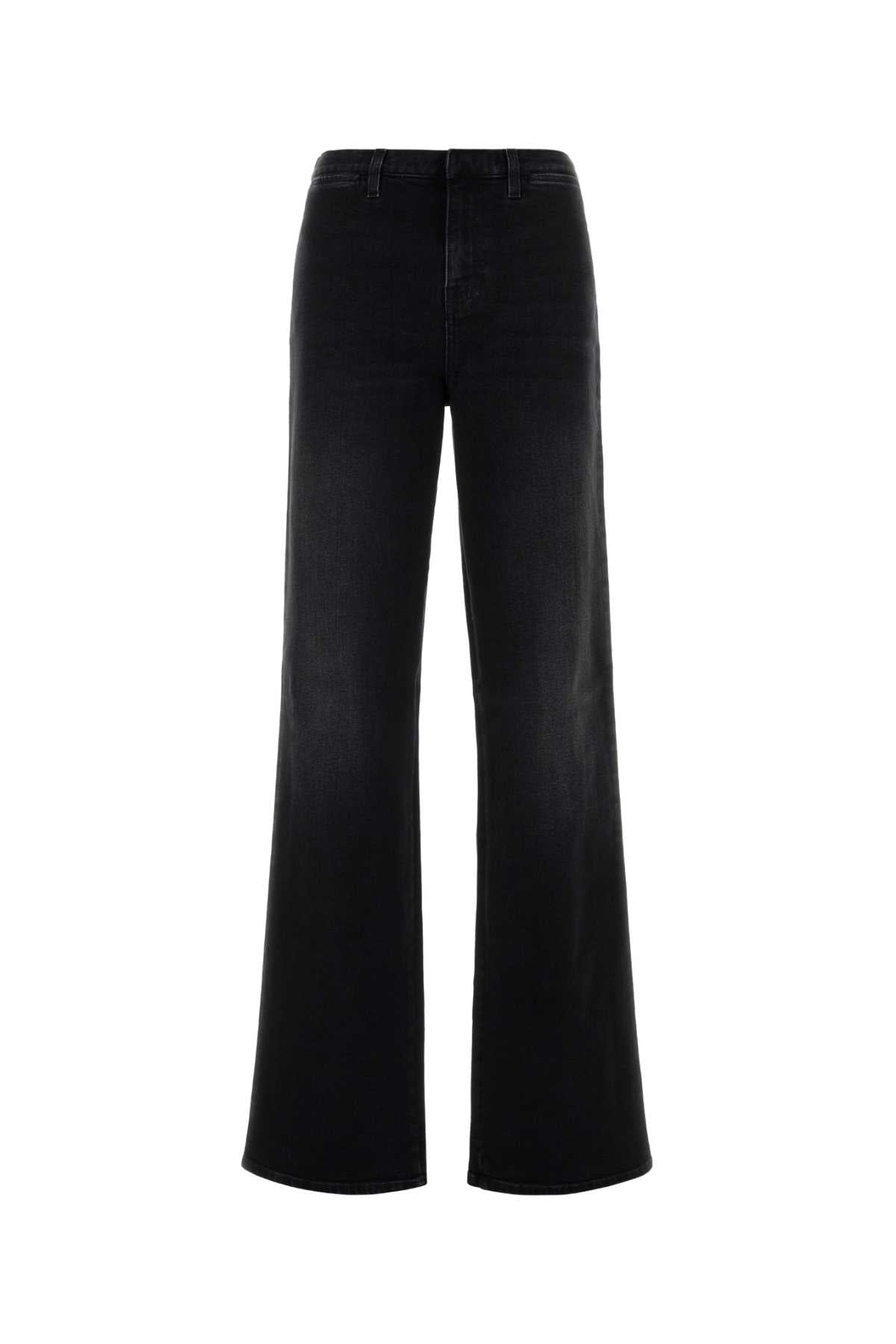 Gucci Women Black Stretch Denim Jeans