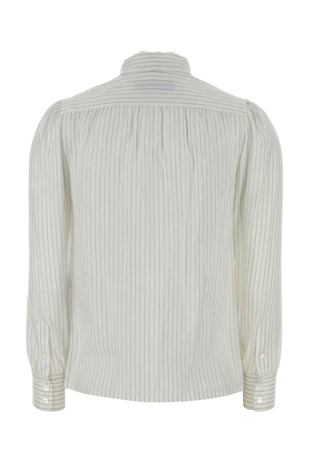Gucci Women Embroidered Silk Shirt
