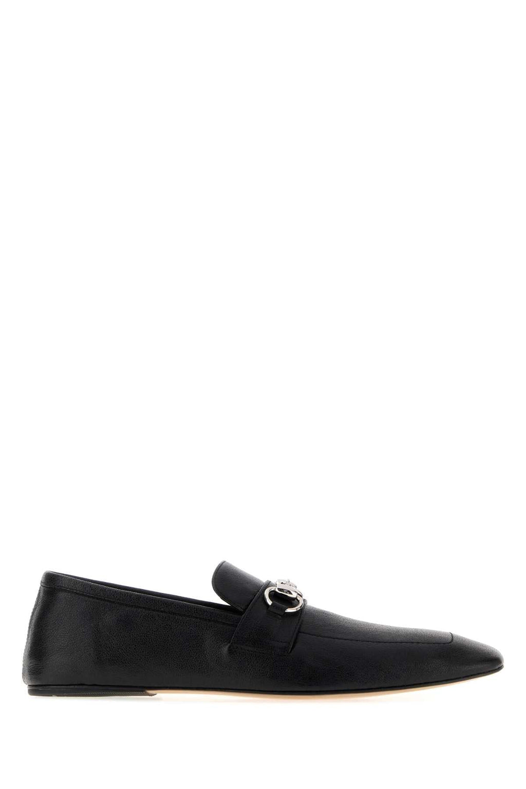Gucci Women Black Leather Ragazzo Loafers