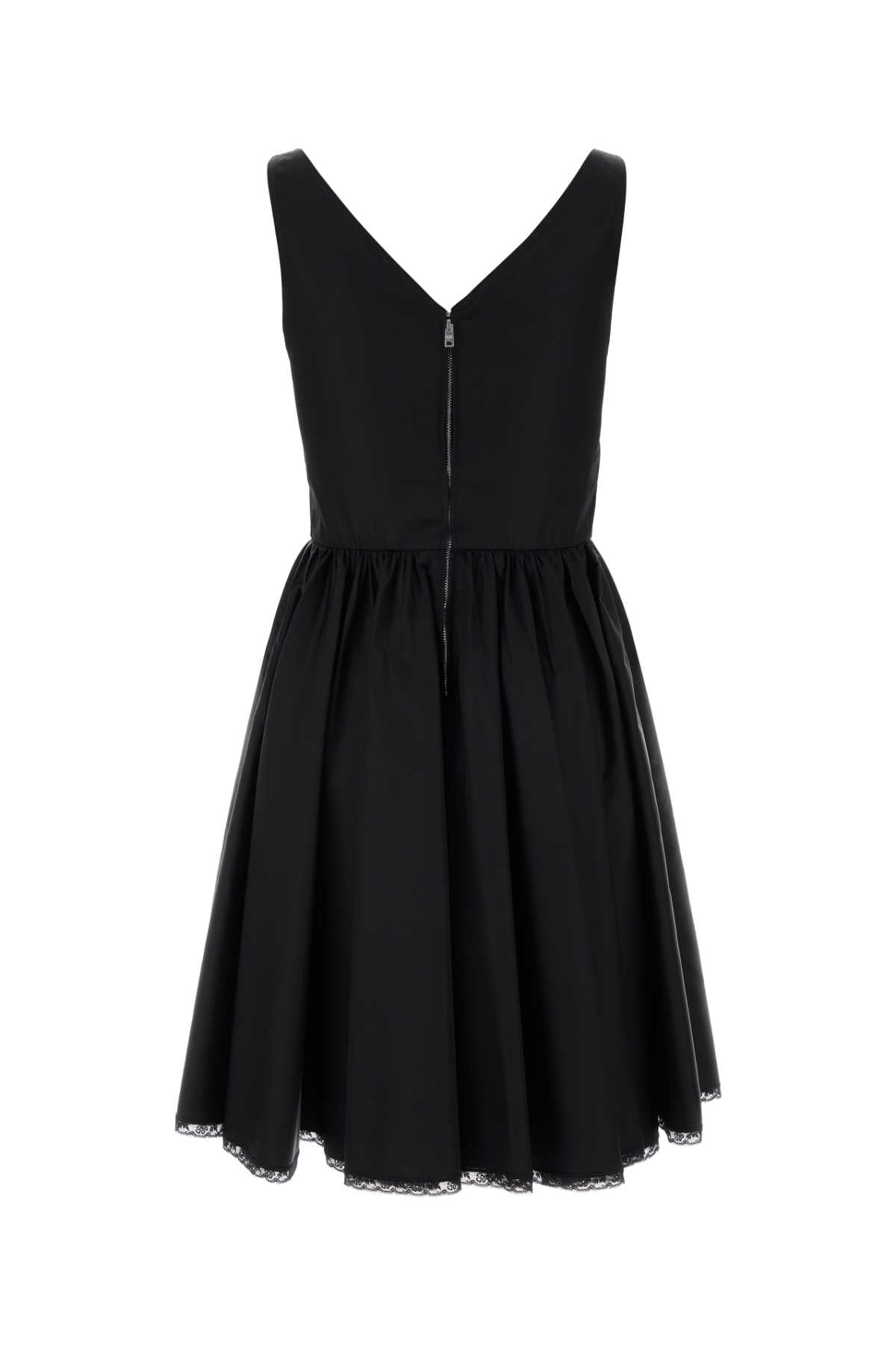 Prada Women Black Re-Nylon Mini Dress