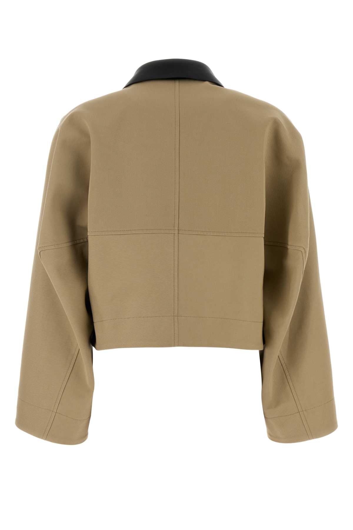 Givenchy Women Beige Cotton Blend Jacket