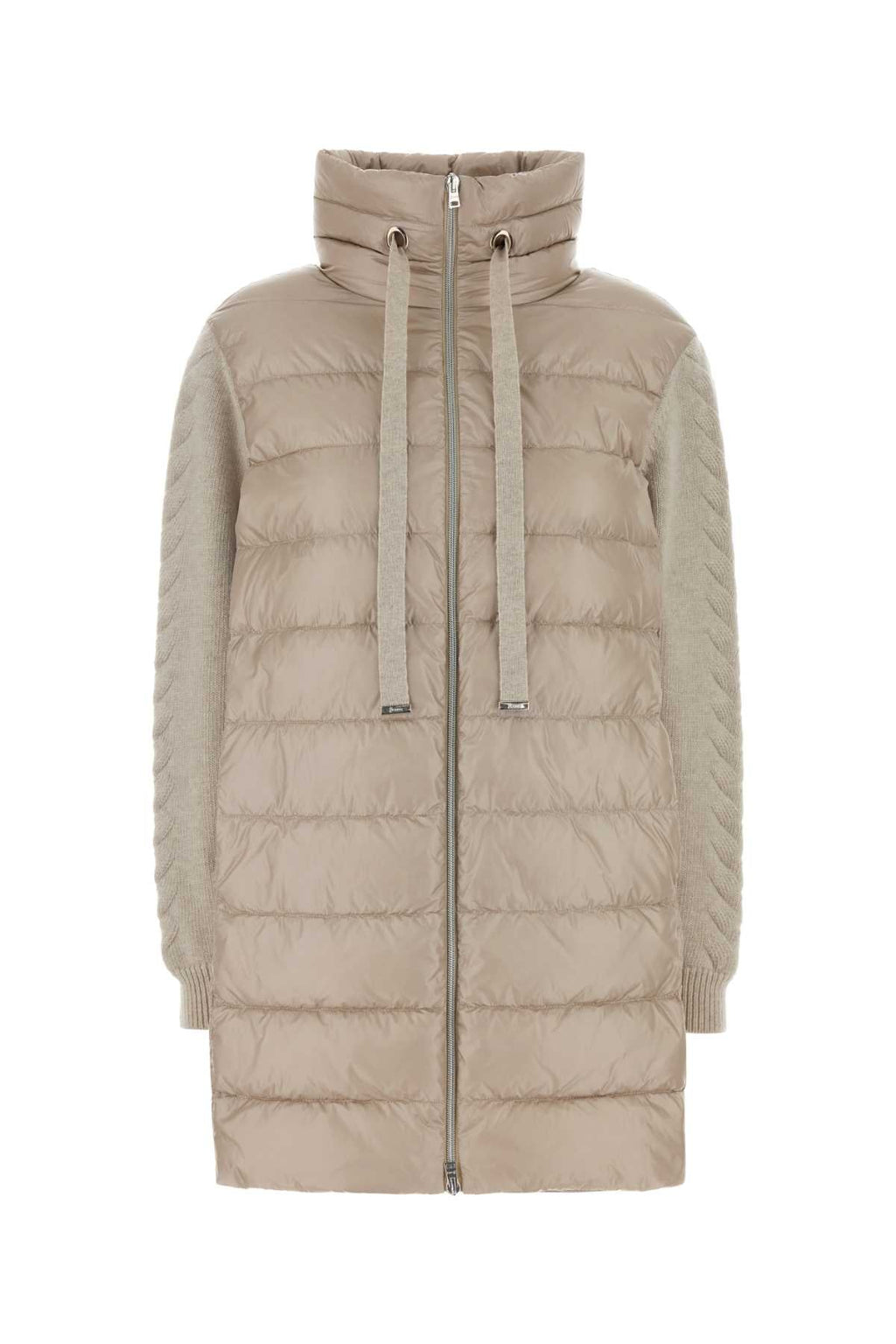Herno Women Sand Nylon Down Jacket
