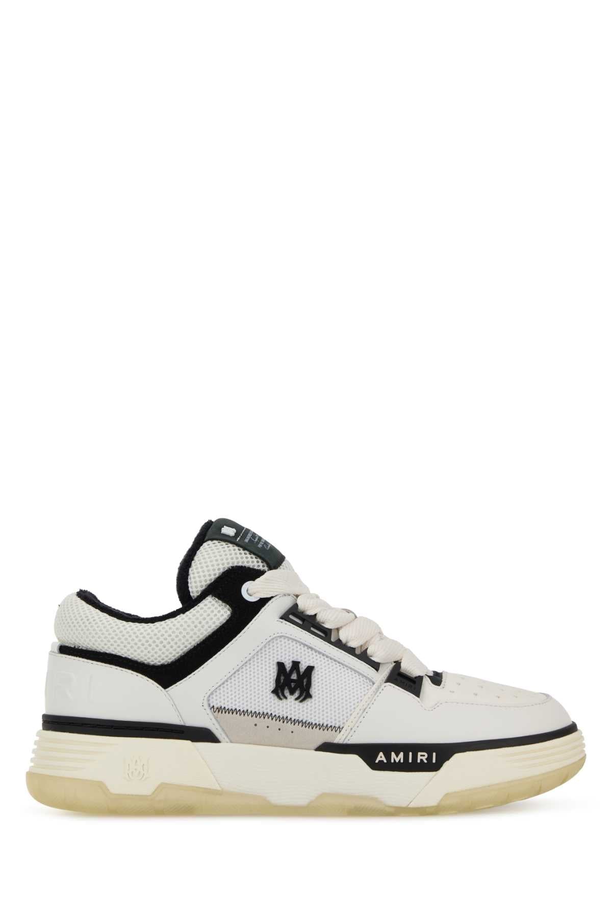 Amiri Men Two-Tone Mesh And Leather Ma-1 Sneakers