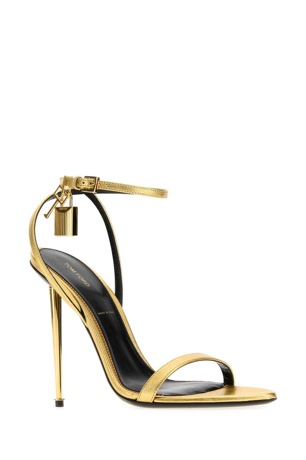 Tom Ford Women Gold Leather Sandals