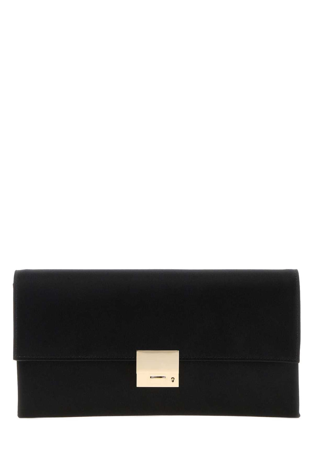 Tom Ford Women Black Satin Clutch