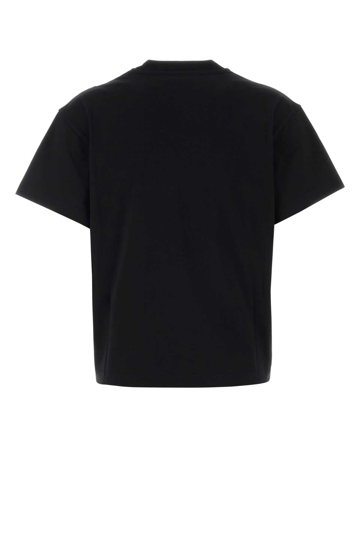 Jil Sander Women Black Cotton T-Shirt