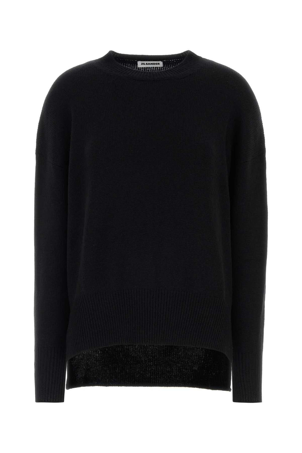 Jil Sander Women Black Cashmere Oversize Sweater