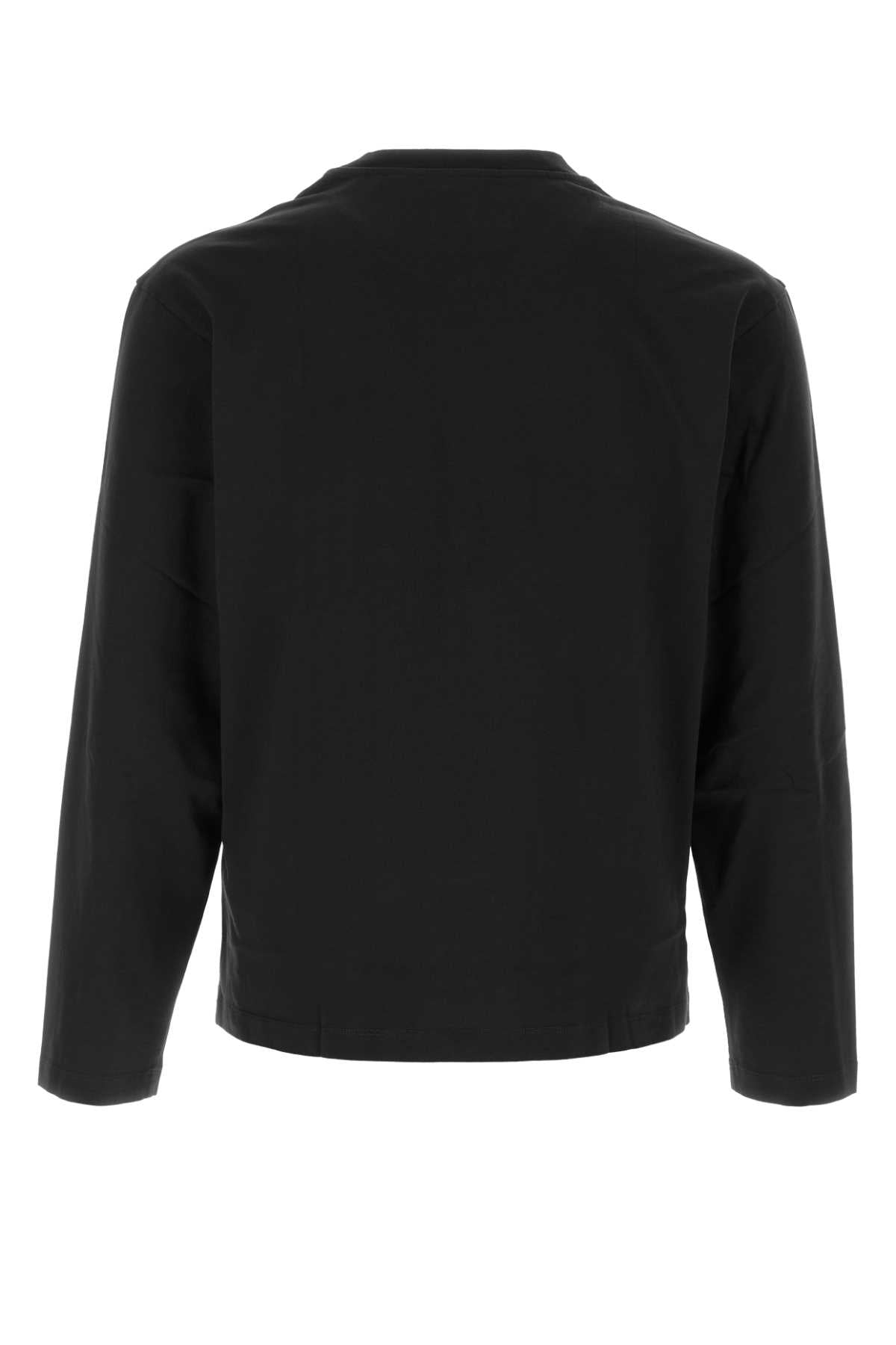 Jil Sander Men Black Cotton T-Shirt Set
