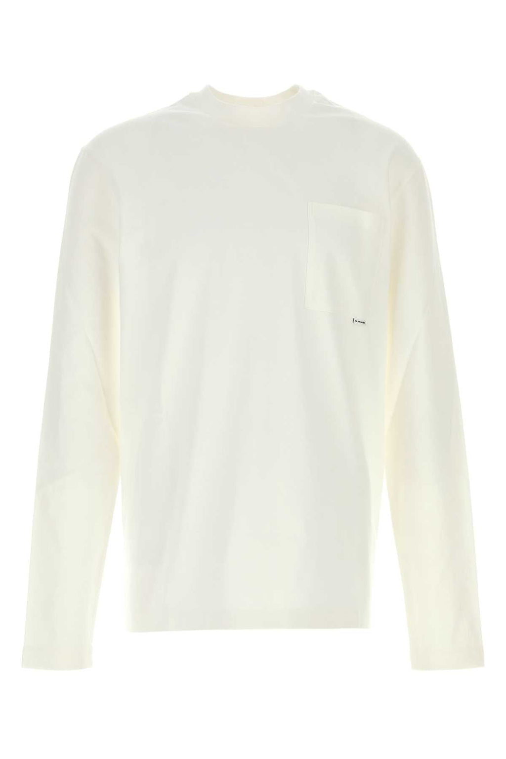 Jil Sander Men White Cotton T-Shirt