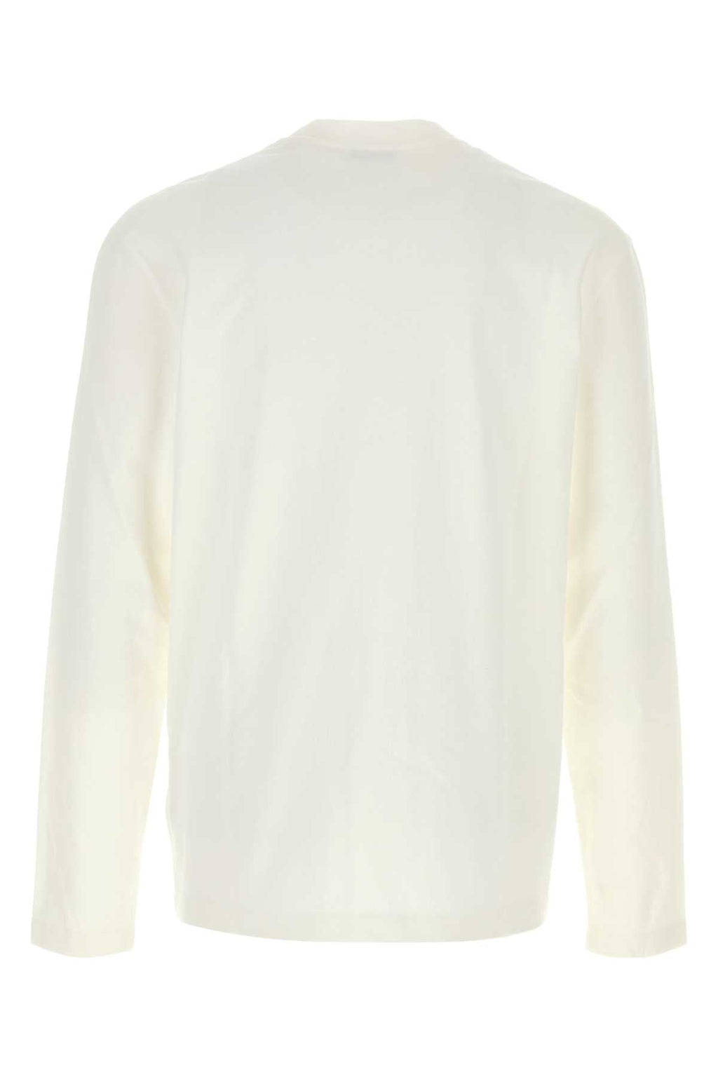 Jil Sander Men White Cotton T-Shirt
