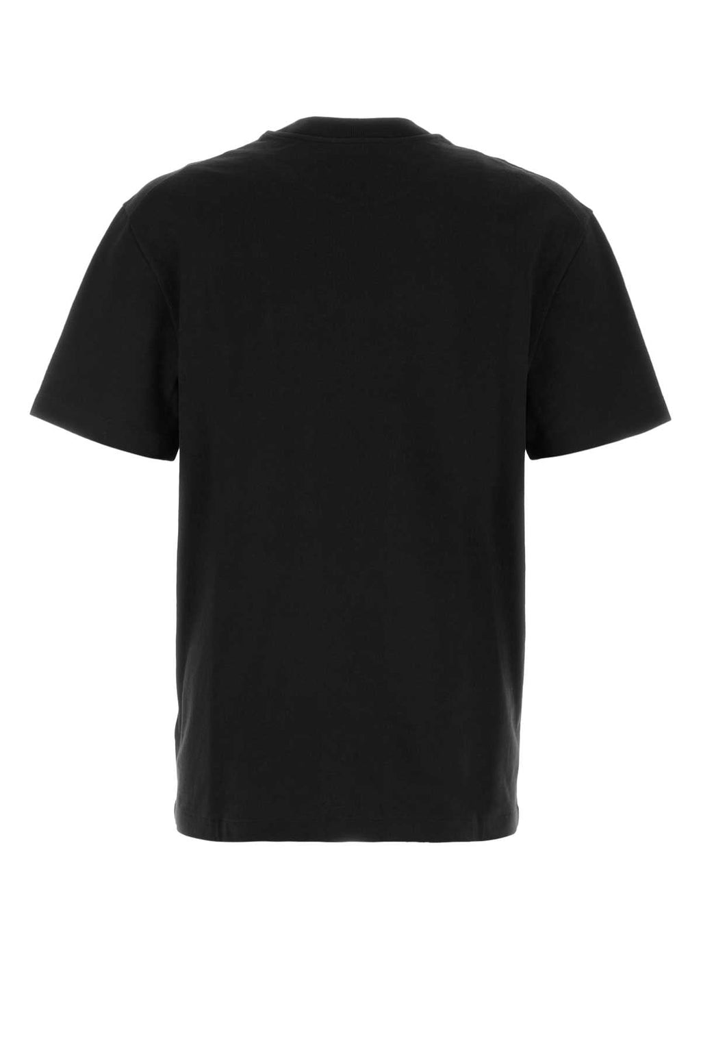 Jil Sander Men Black Cotton T-Shirt