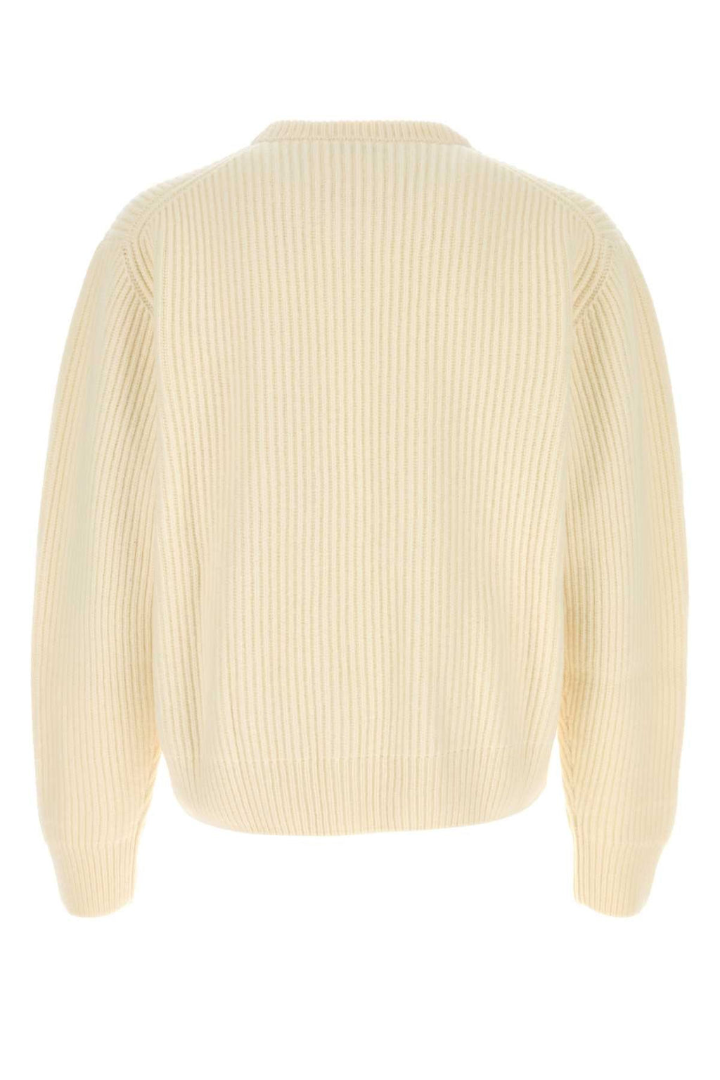 Jil Sander Men Cream Wool Sweater