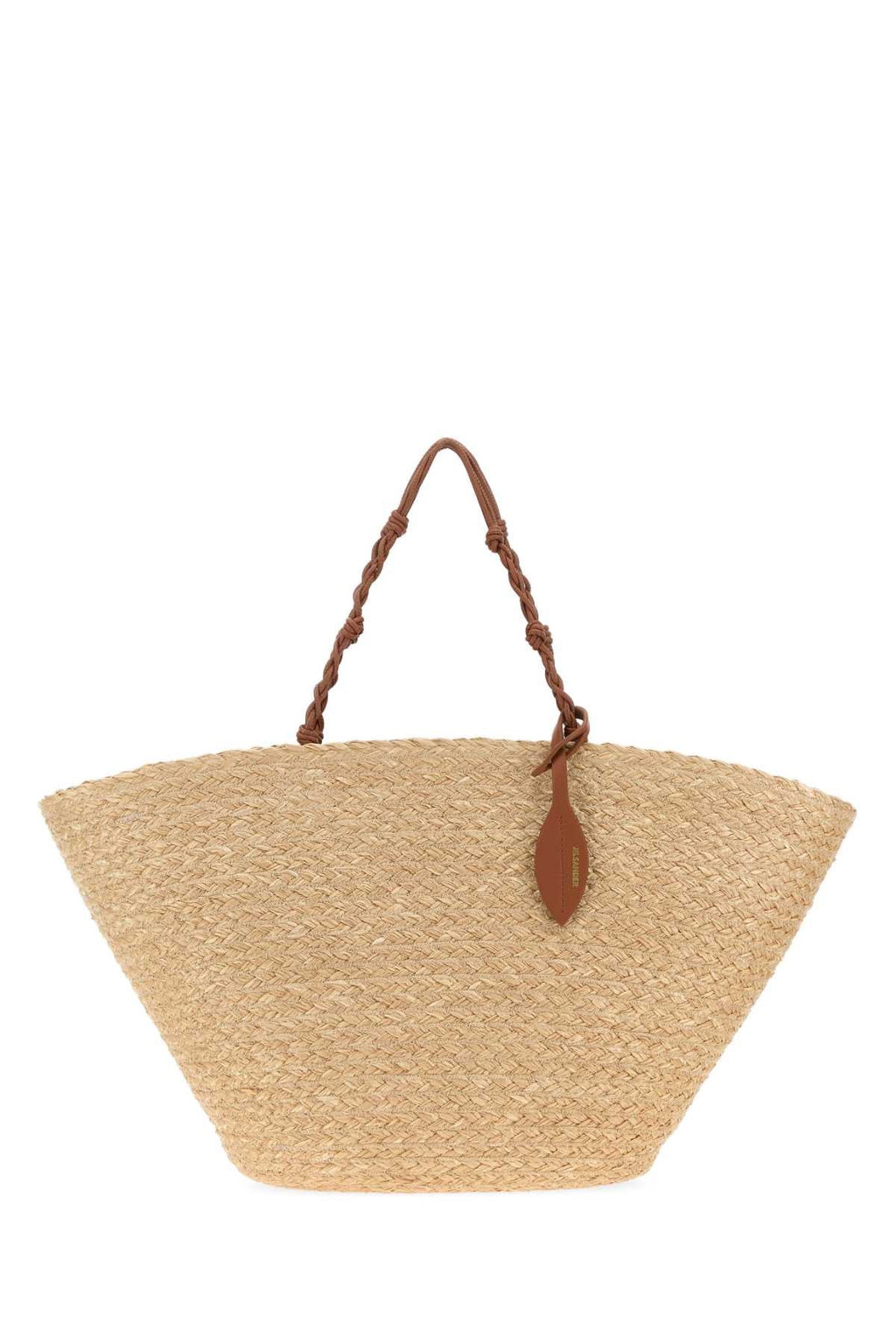 Jil Sander Women Raffia Large Tangle Bucket Bag