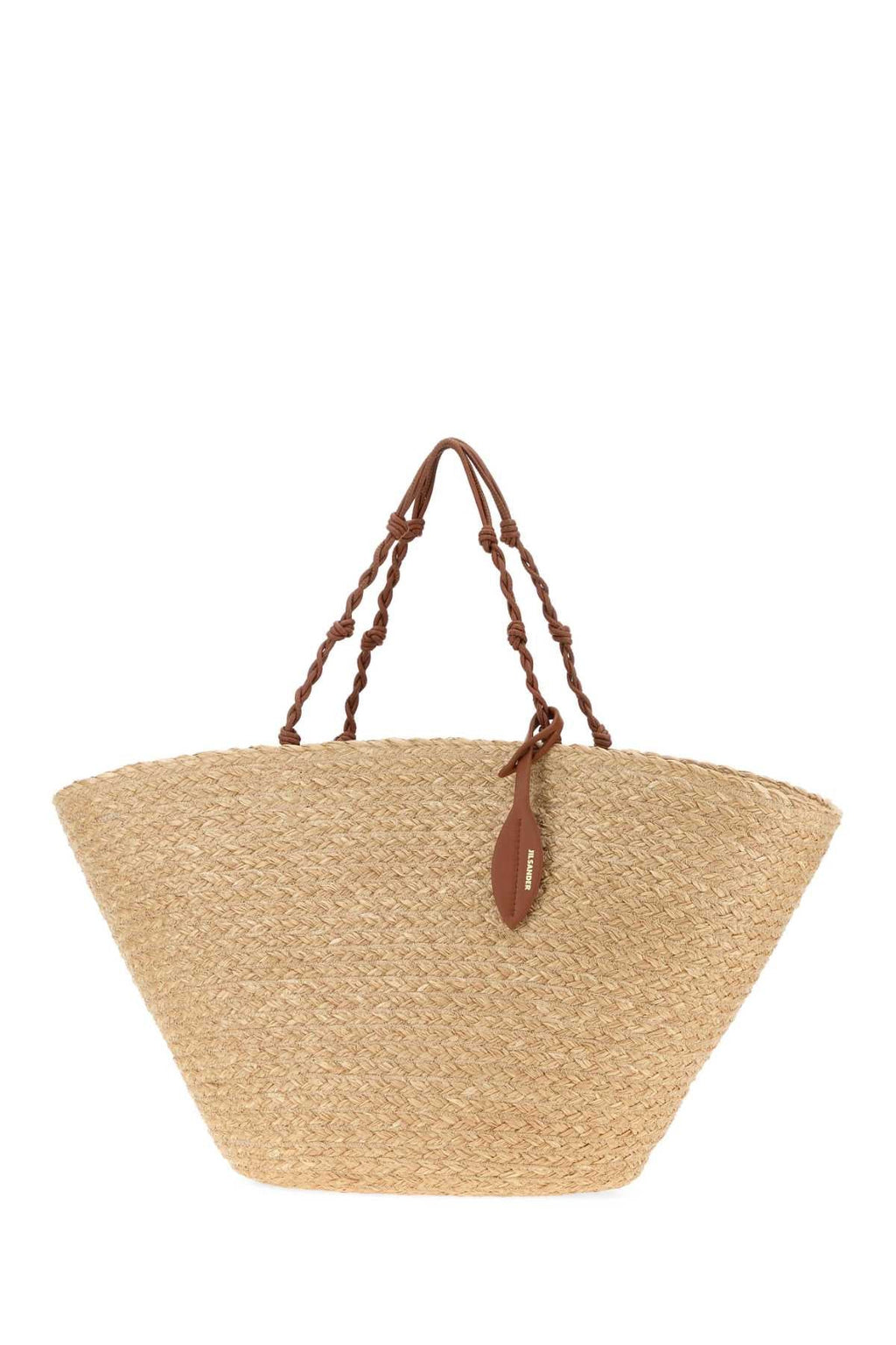 Jil Sander Women Raffia Large Tangle Bucket Bag