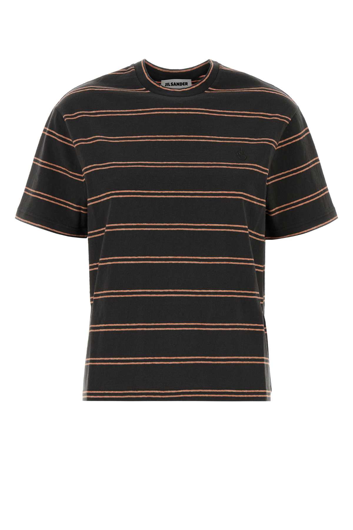 Jil Sander Women Embroidered Cotton T-Shirt
