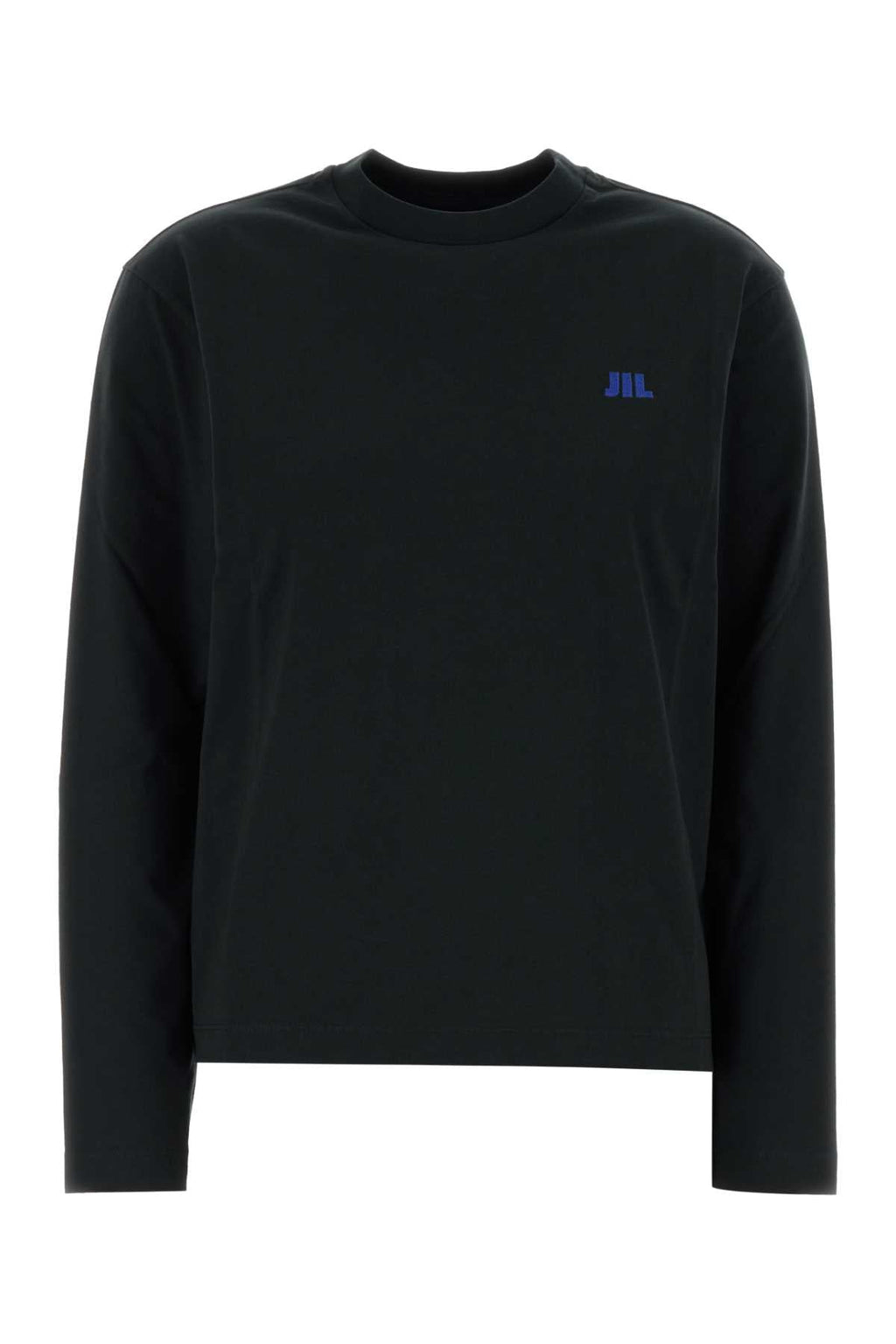 Jil Sander Women Black Cotton T-Shirt