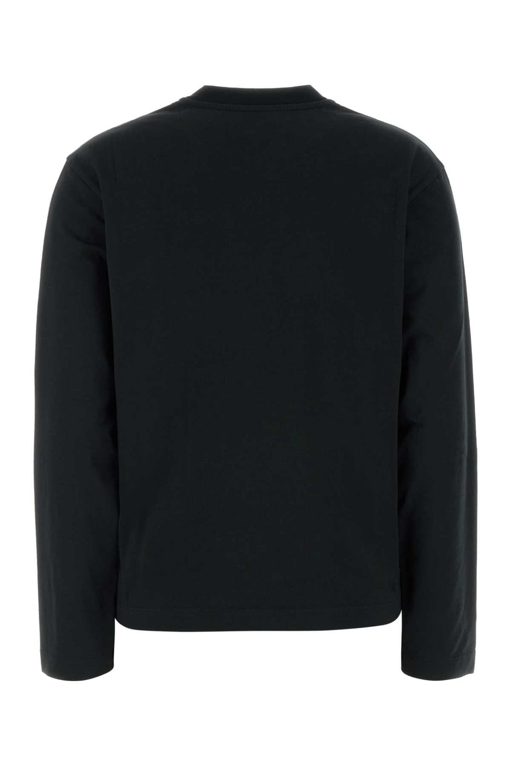 Jil Sander Women Black Cotton T-Shirt