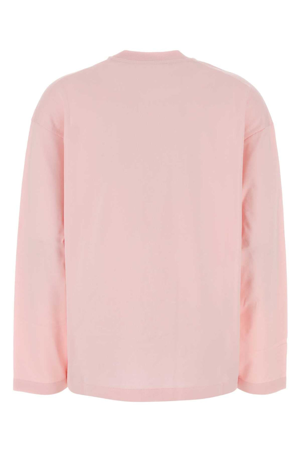 Jil Sander Women Pink Cotton T-Shirt