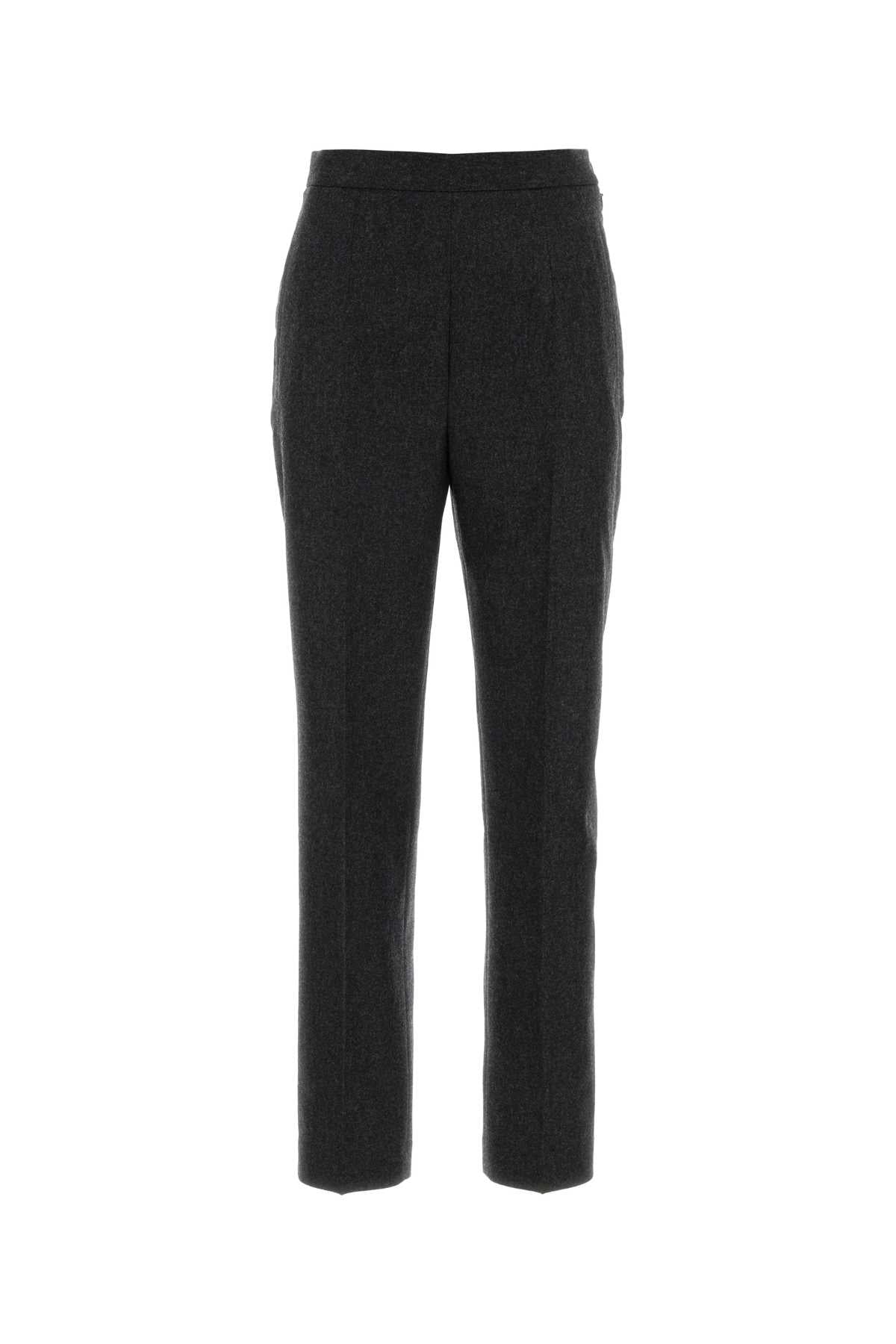 Jil Sander Women Dark Grey Wool Pant