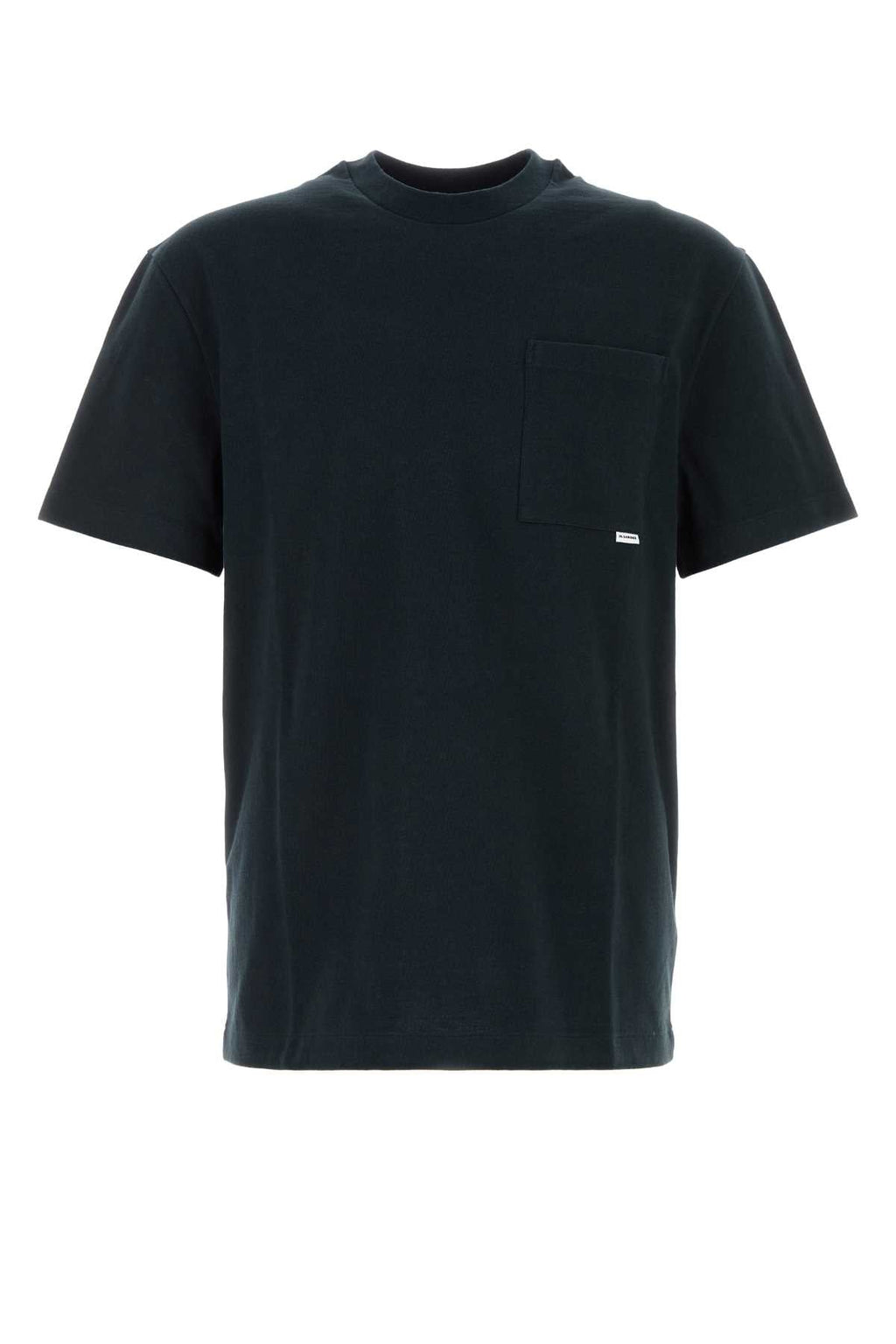 Jil Sander Men Midnight Blue Cotton T-Shirt
