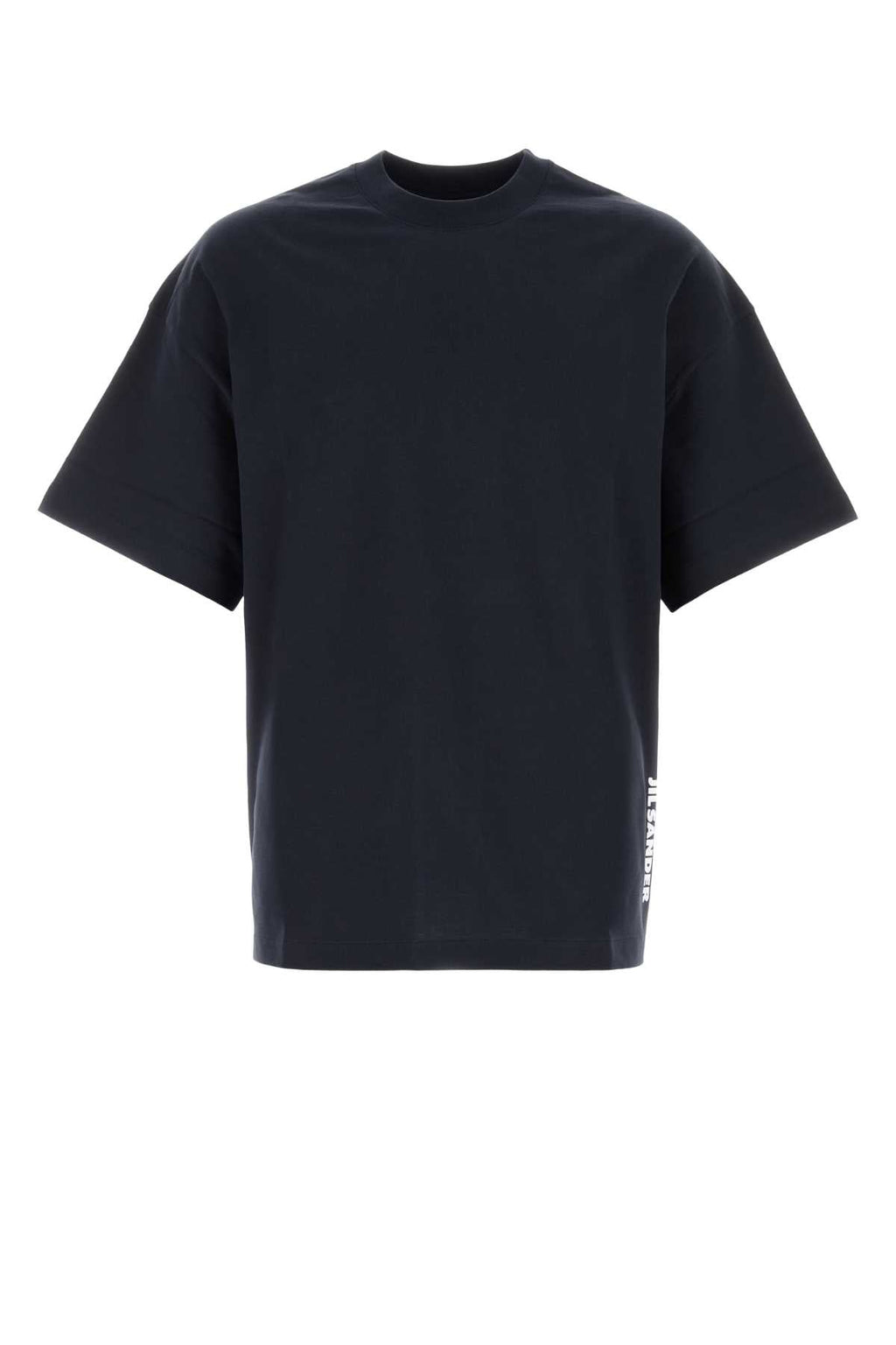 Jil Sander Men Midnight Blue Cotton T-Shirt