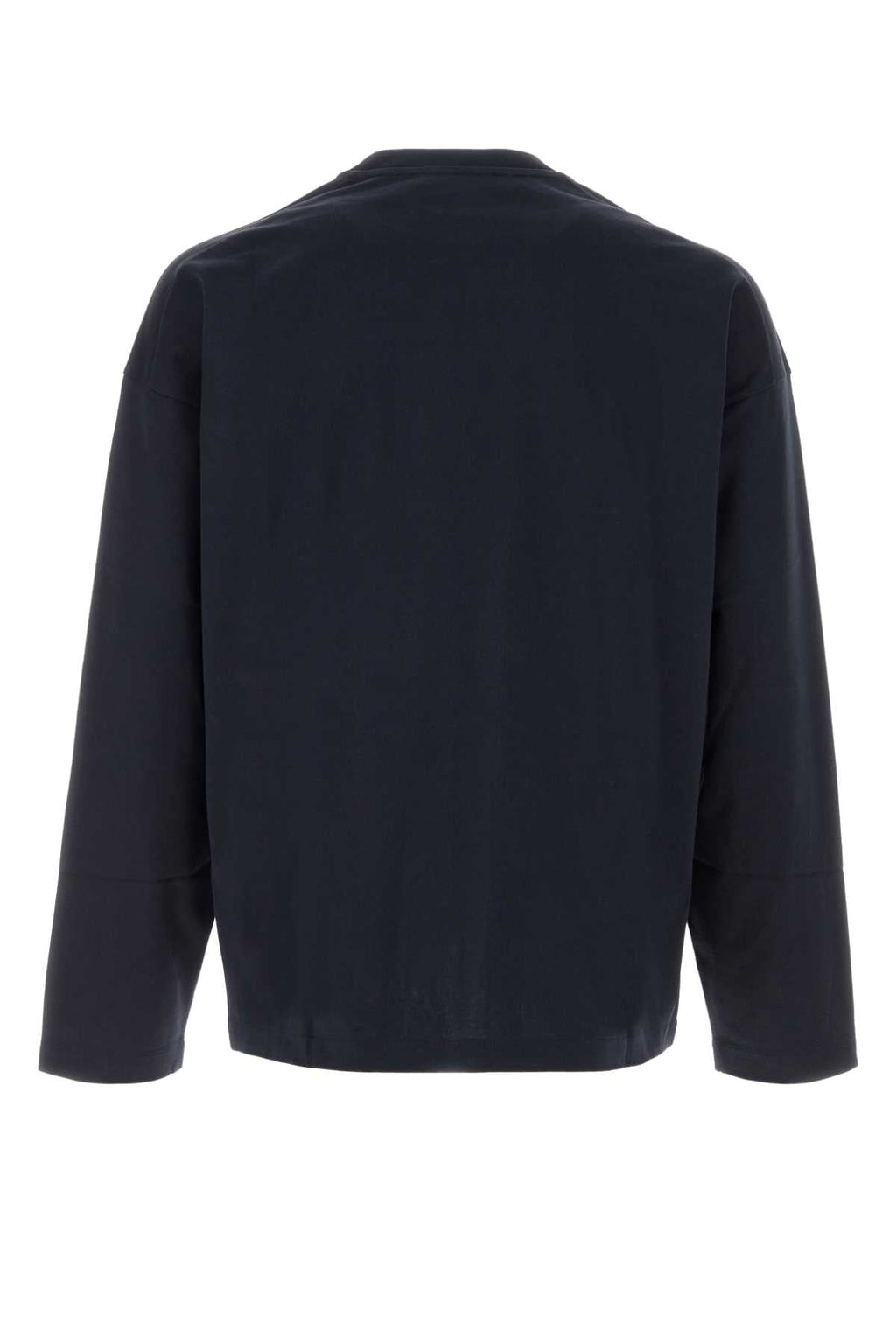 Jil Sander Men Midnight Blue Cotton T-Shirt