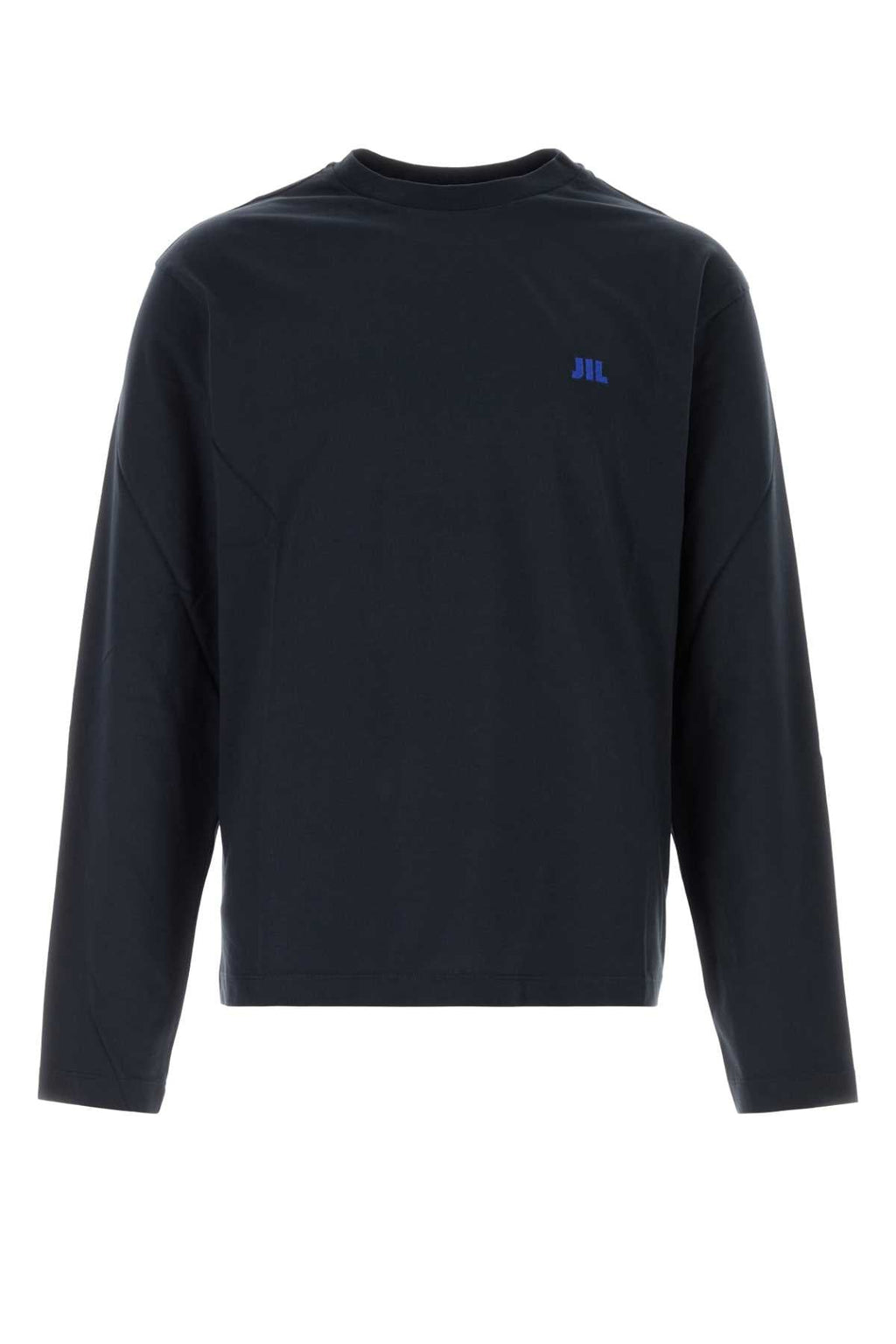 Jil Sander Men Midnight Blue Cotton T-Shirt