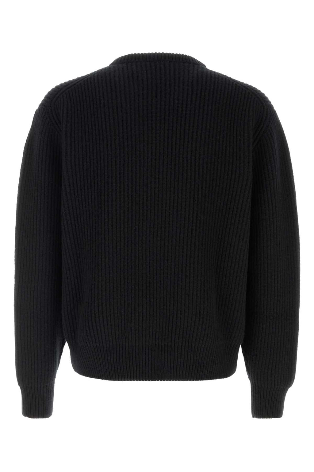 Jil Sander Men Black Wool Sweater