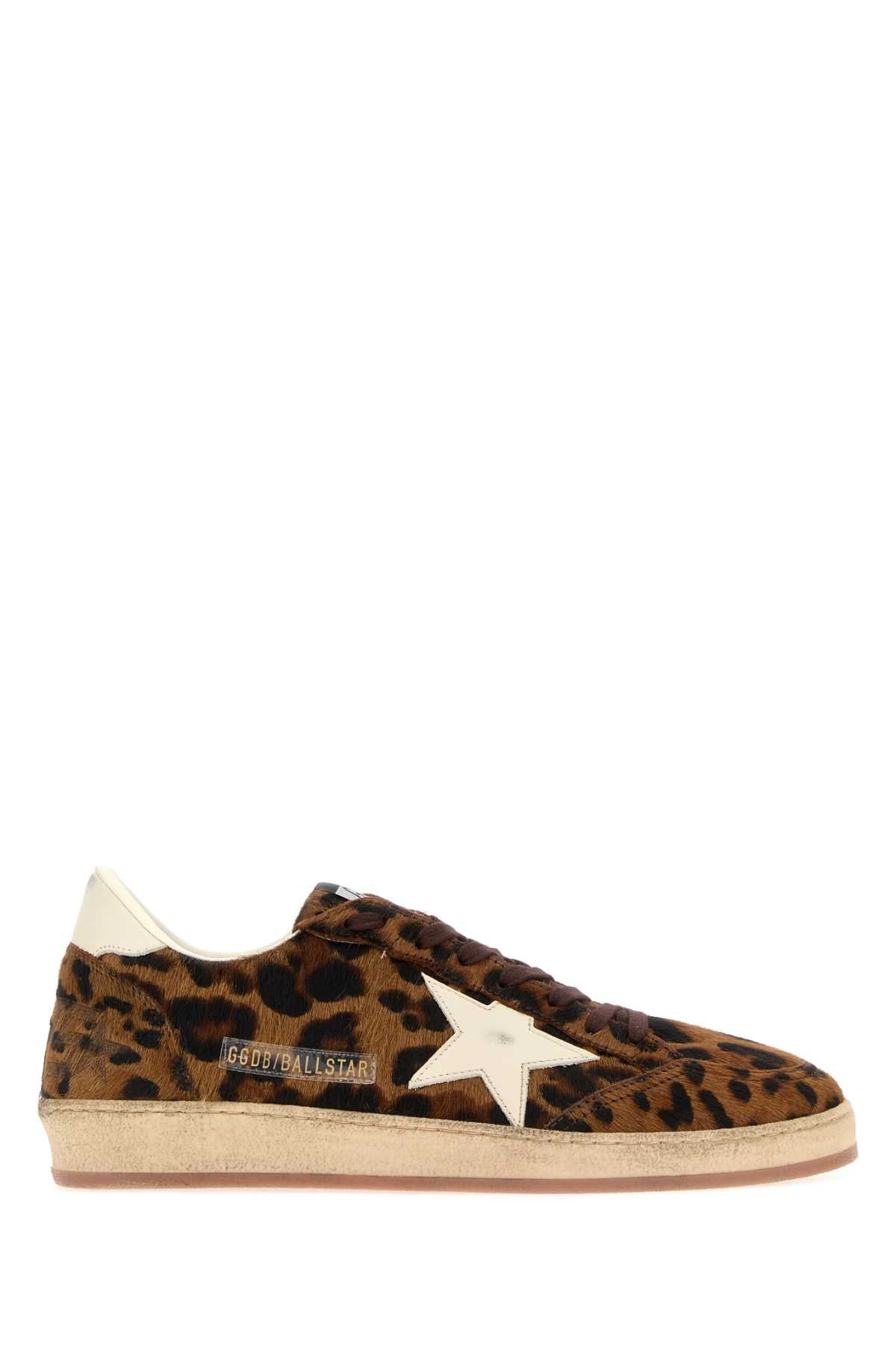 Golden Goose Deluxe Brand Men Printed Calf Hair Ball Star Sneakers