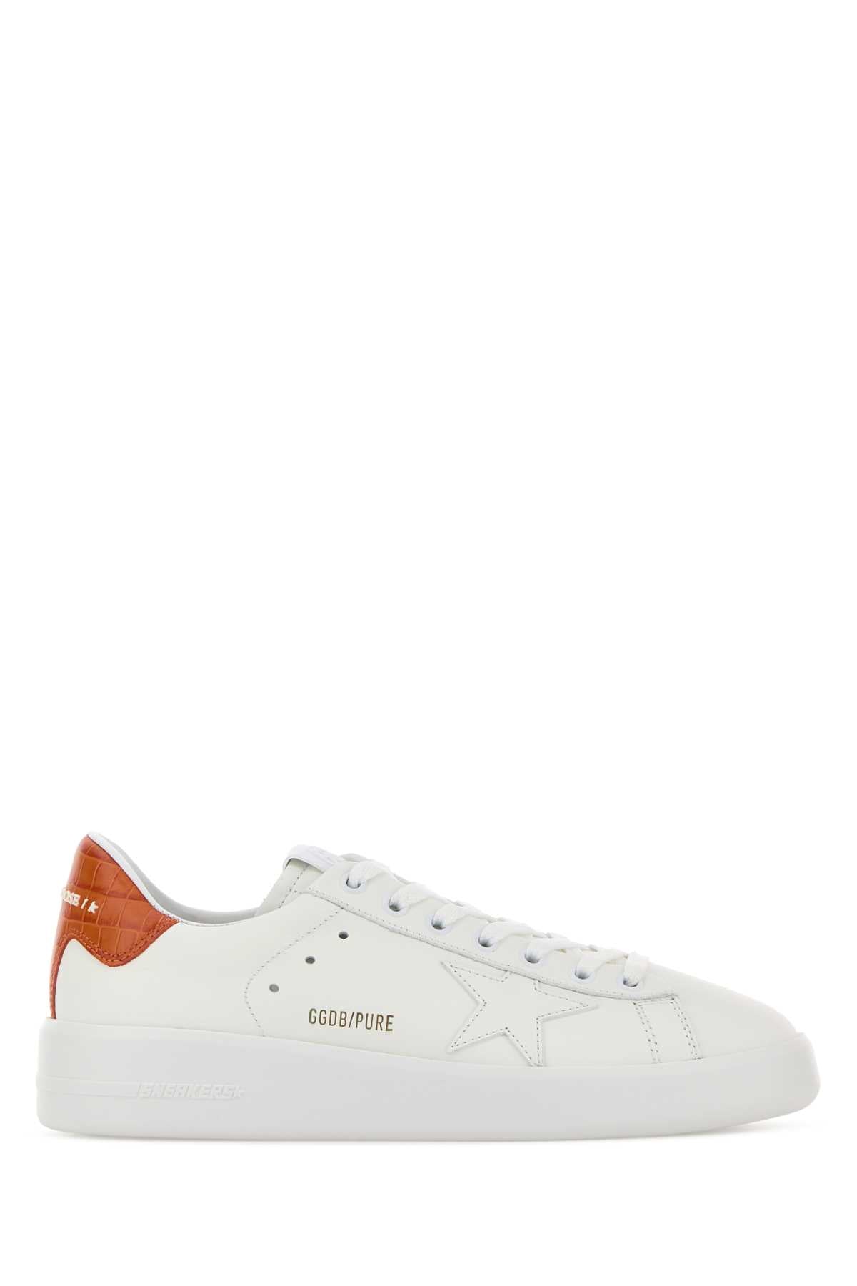 Golden Goose Deluxe Brand Women White Leather Pure New Sneakers