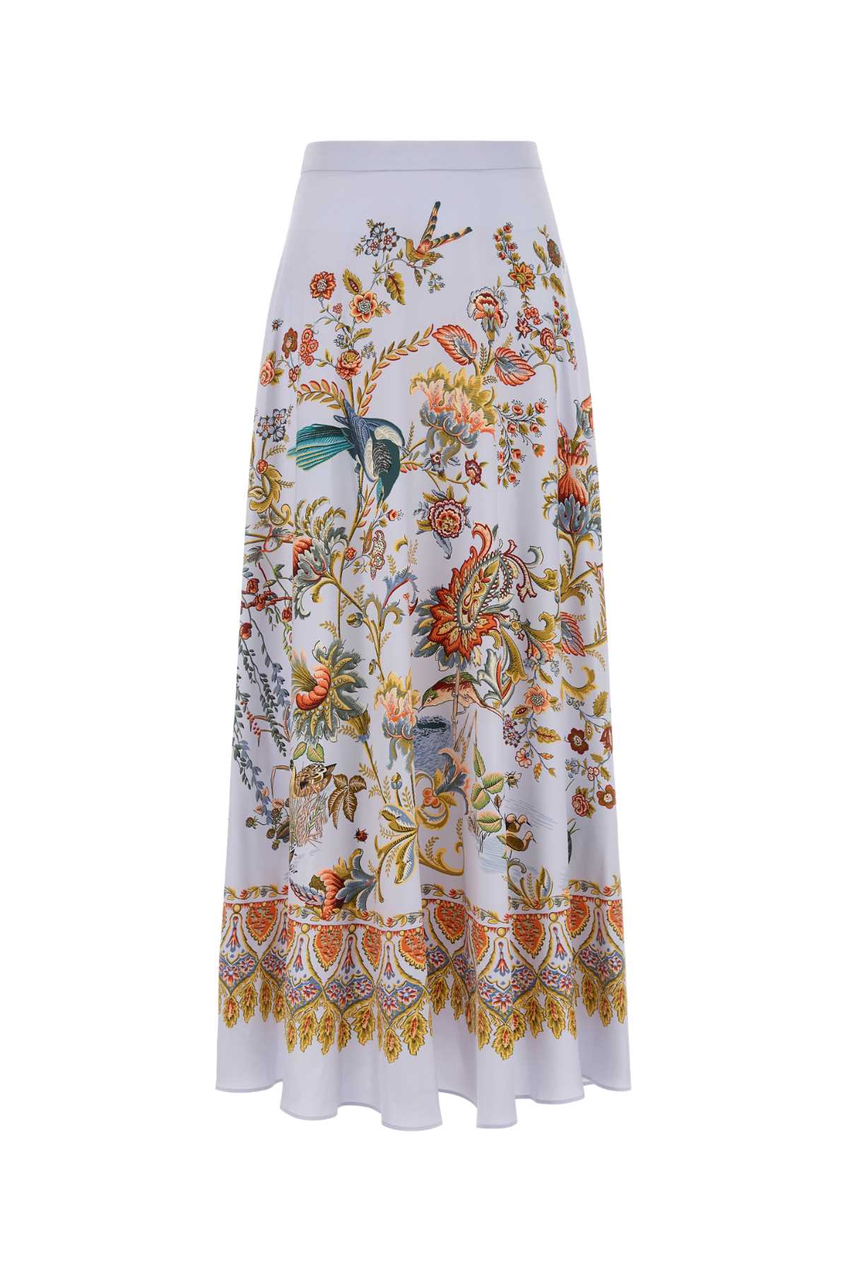 Etro Women Printed Silk Skirt