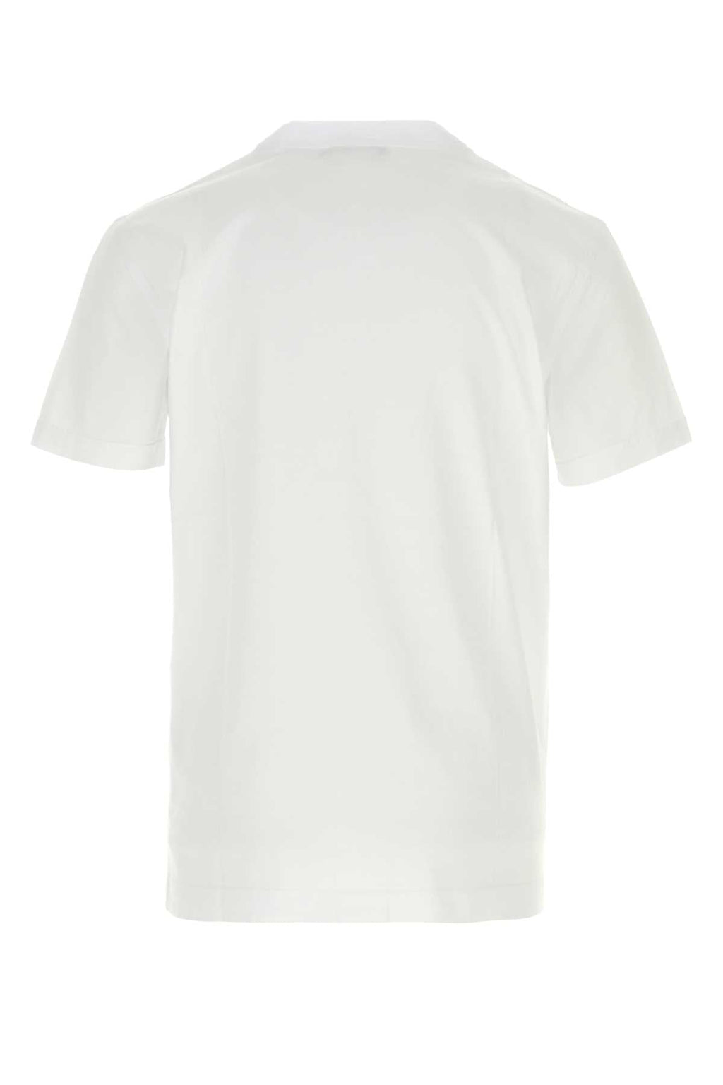 Dolce & Gabbana Men White Cotton T-Shirt