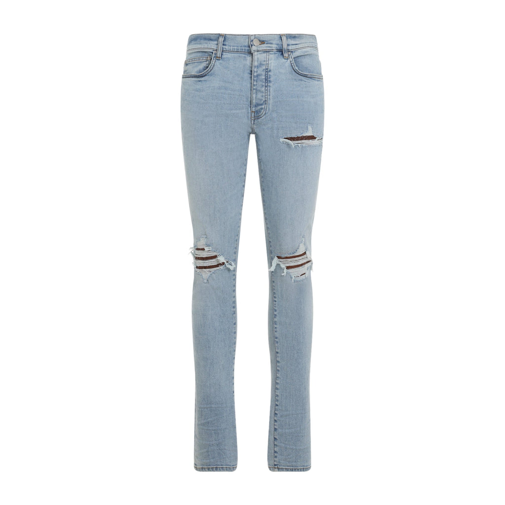 Amiri Crochet Leather Mx1 Jeans Men