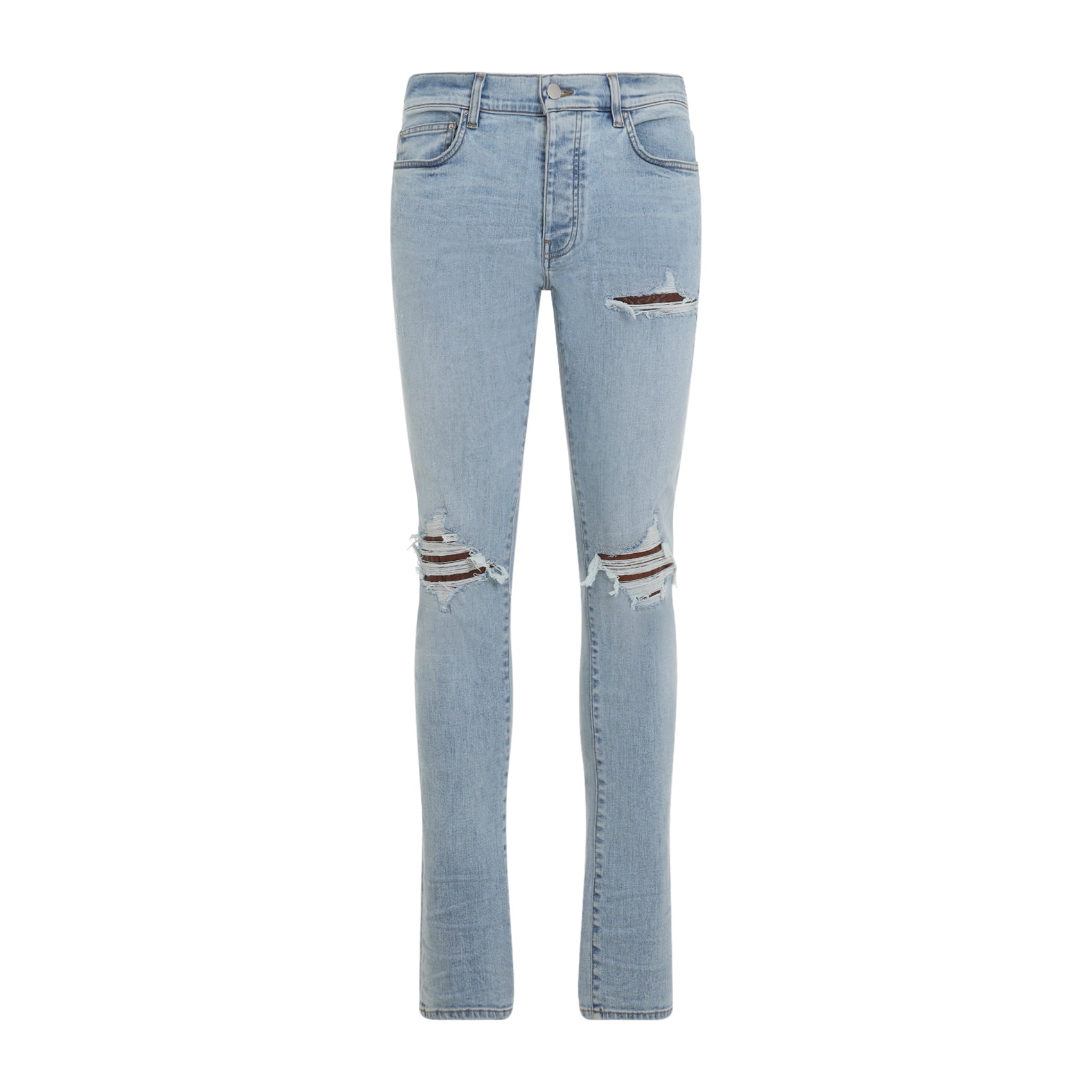 Amiri Crochet Leather Mx1 Jeans Men